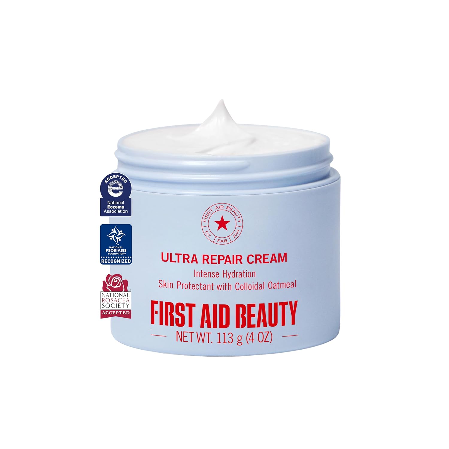 Detalle de First Aid Beauty 40004 Ultra Repair Cream Face & Body Moisturizer with Colloidal Oatmeal