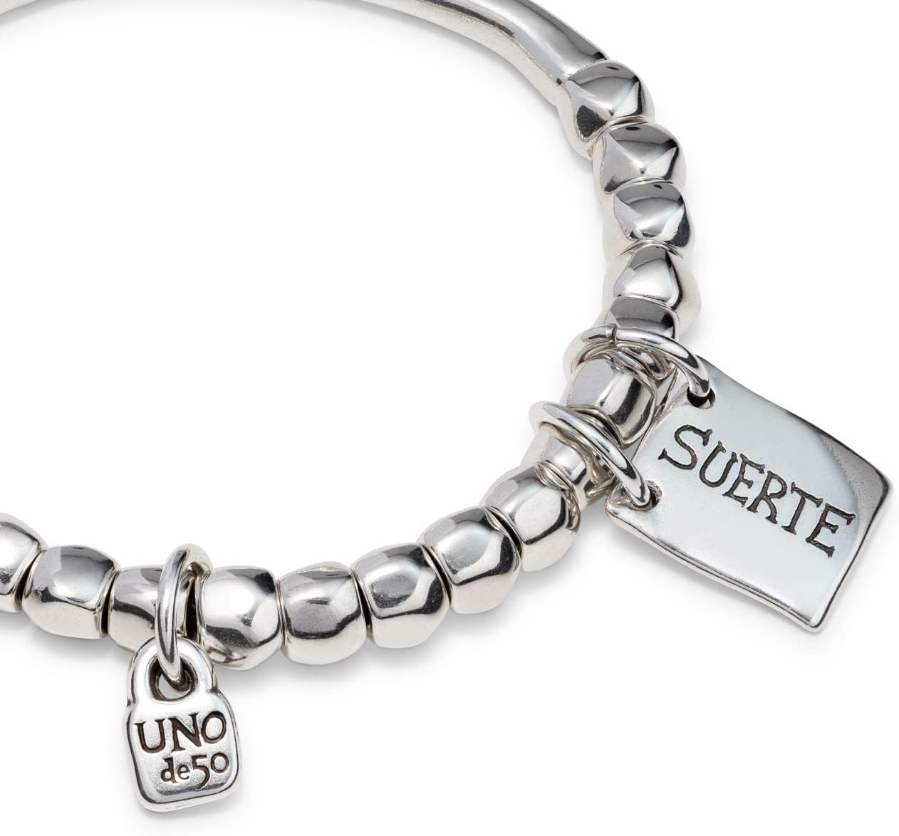 Thumbnail 2 de Bracciale Uno di 50 in Peltro e Argento – Sortuda – PUL1210MTL0000M