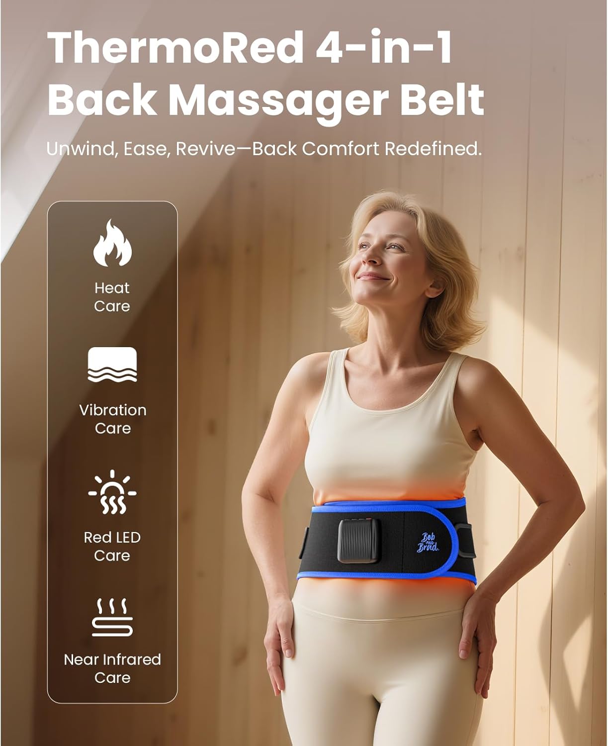 Thumbnail 1 de BOB AND BRAD ThermoRed Heating Pad Belt 1️⃣