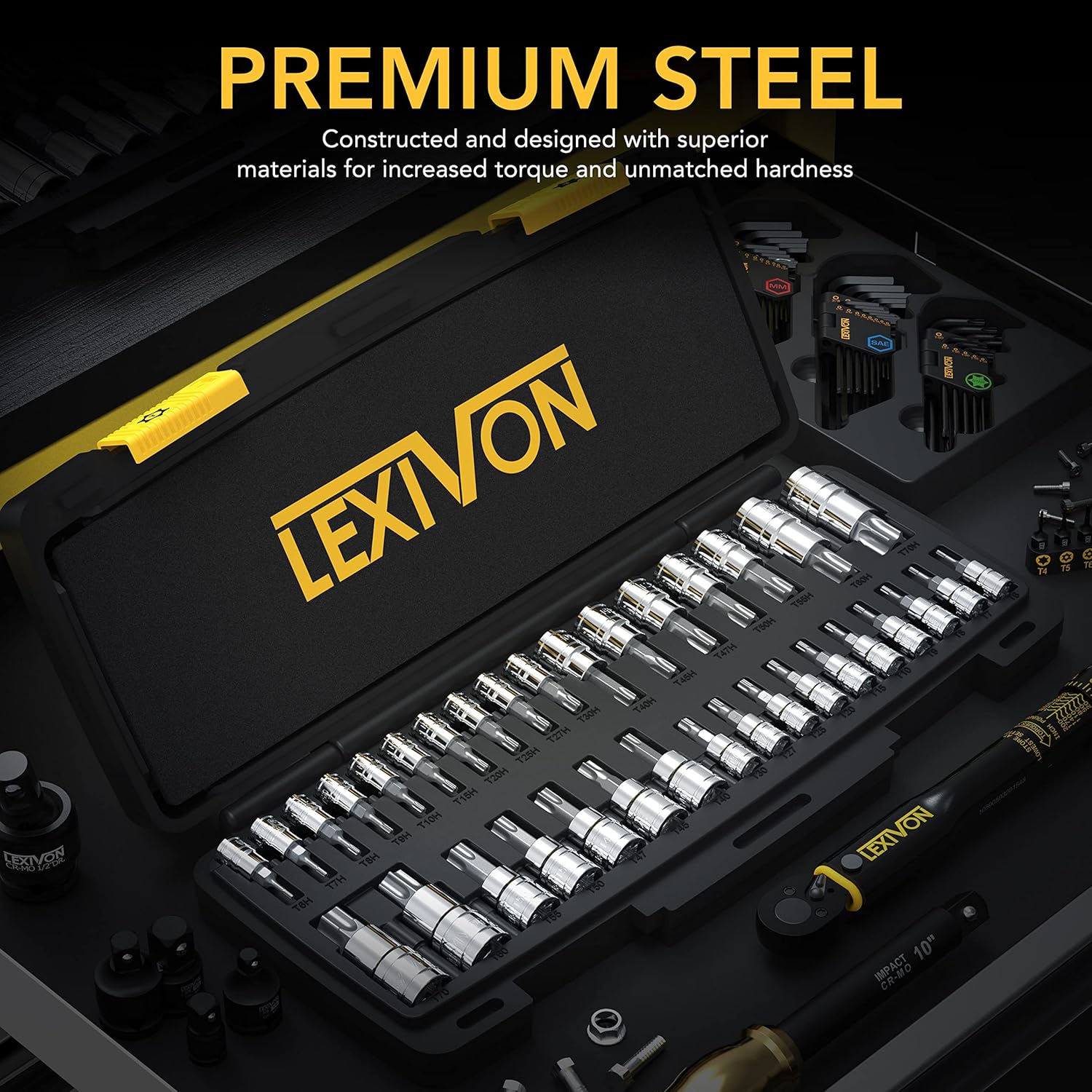 Detalle 2 de LEXIVON Master 34-piece Torx bit set