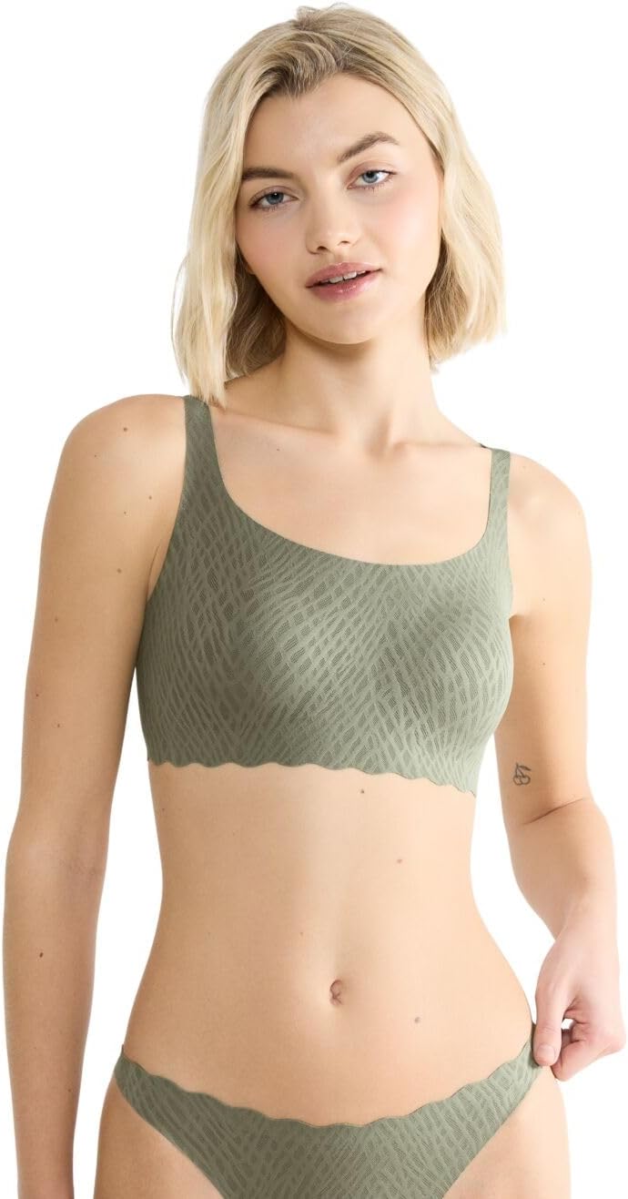 Thumbnail 4 de Sloggi Zero Feel Bliss Top Bra Femme (Lot de 1) – sans coutures et sensation seconde peau