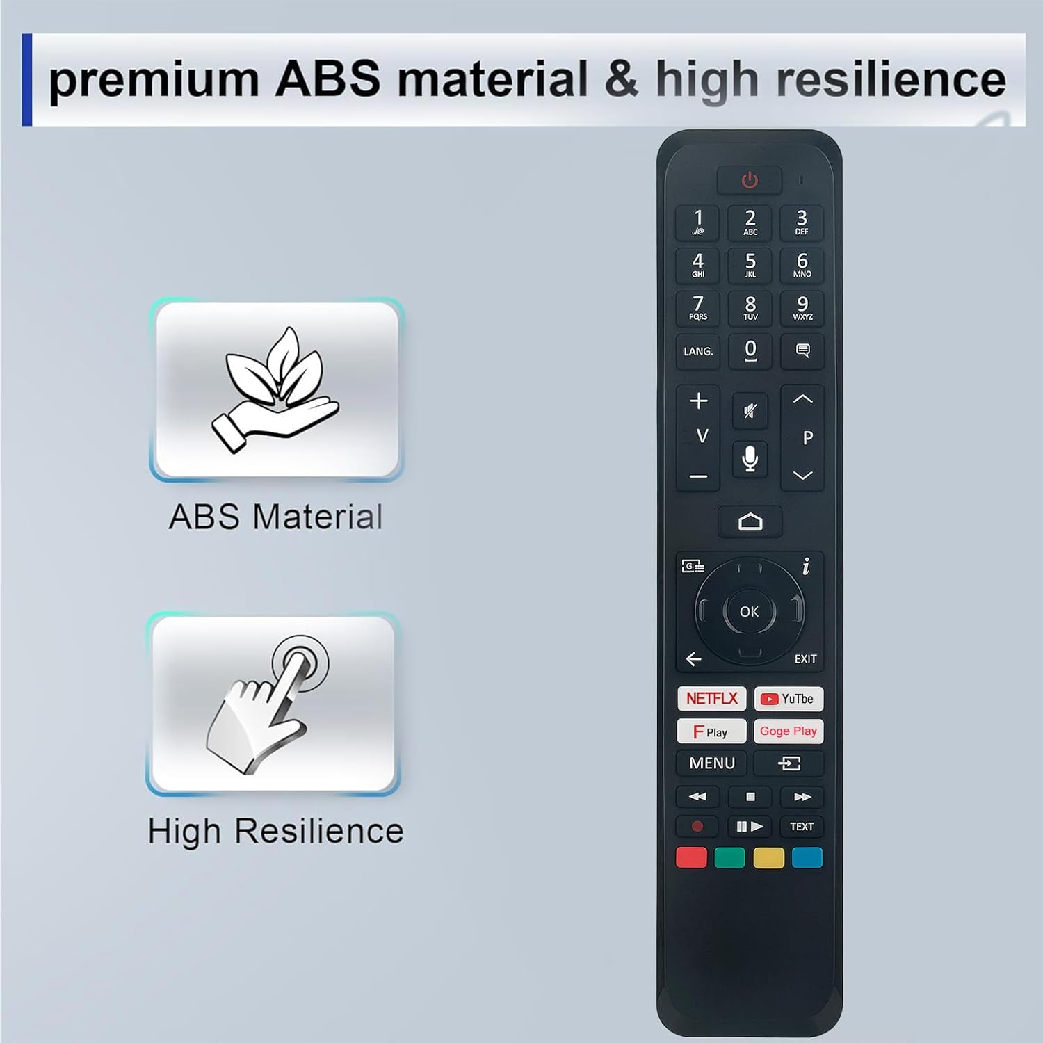 Detalle 1 de VINABTY RC45161 Voice remote, 8m range