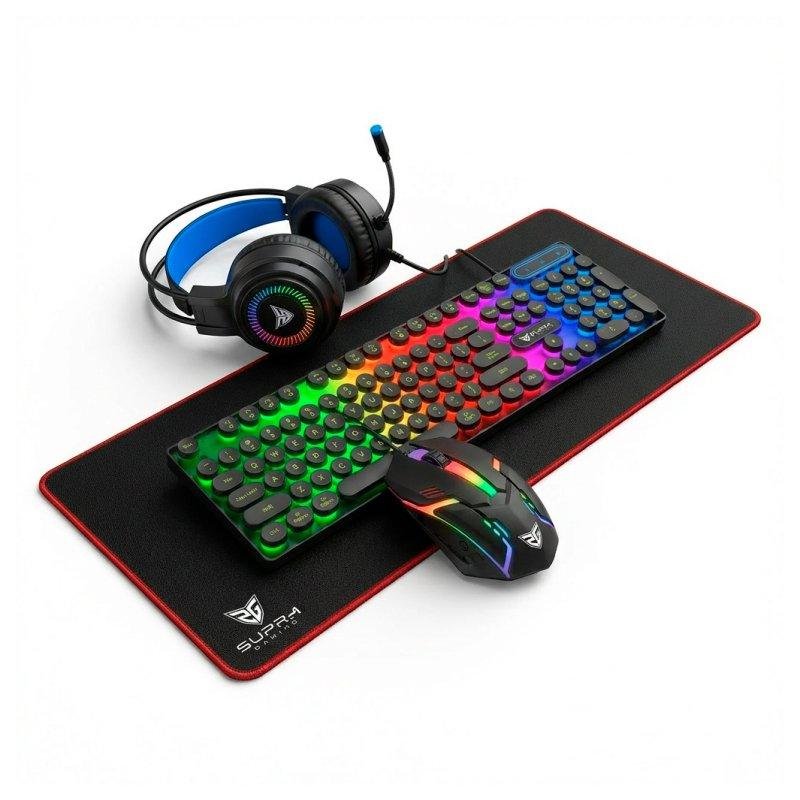 Thumbnail 3 de Teclado SUPRA GAMING Vortex + pack gaming completo: rendimiento y comodidad para tus partidas