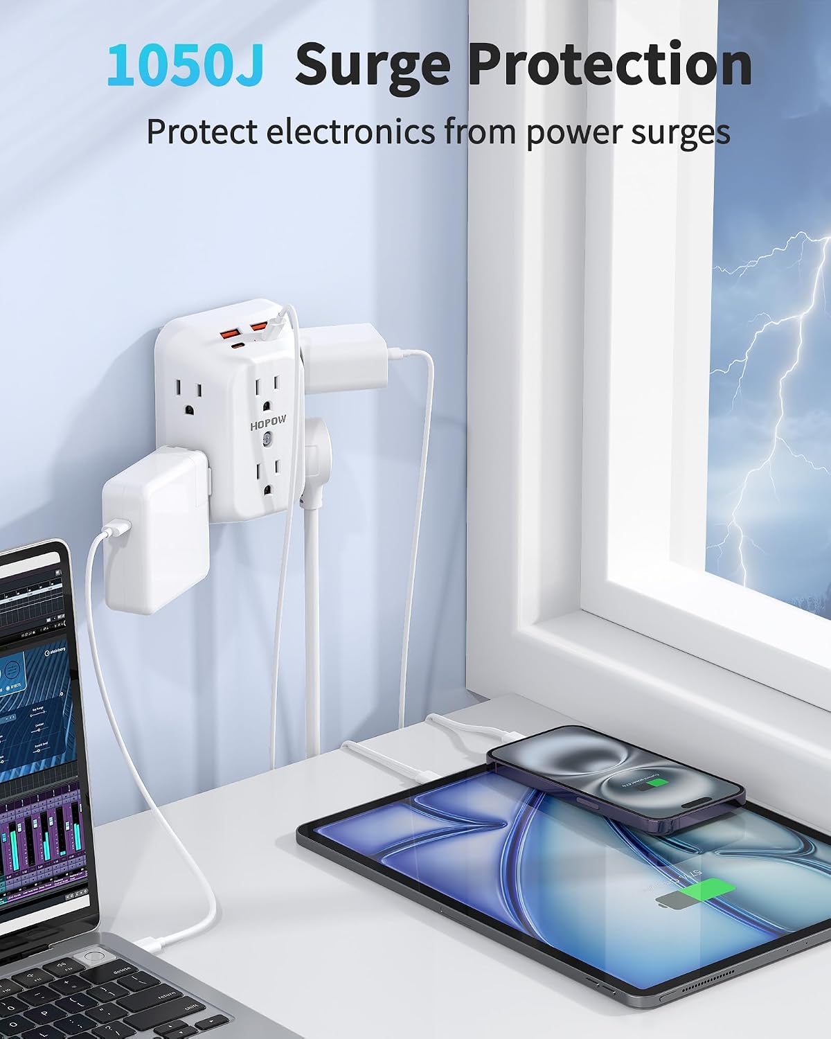Detalle 2 de Outlet Extender 6-Outlet Surge Protector