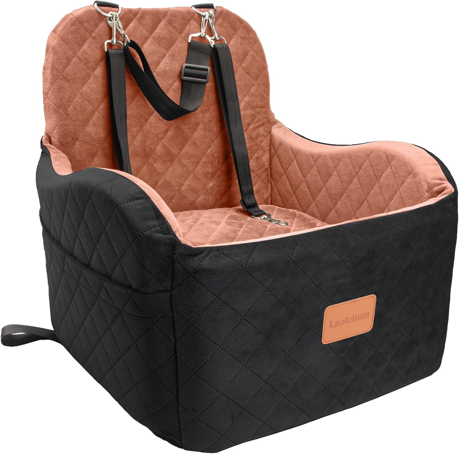 Detalle de Lealchum Dog Booster Car Seat (Medium) for Dogs Up to 35lbs