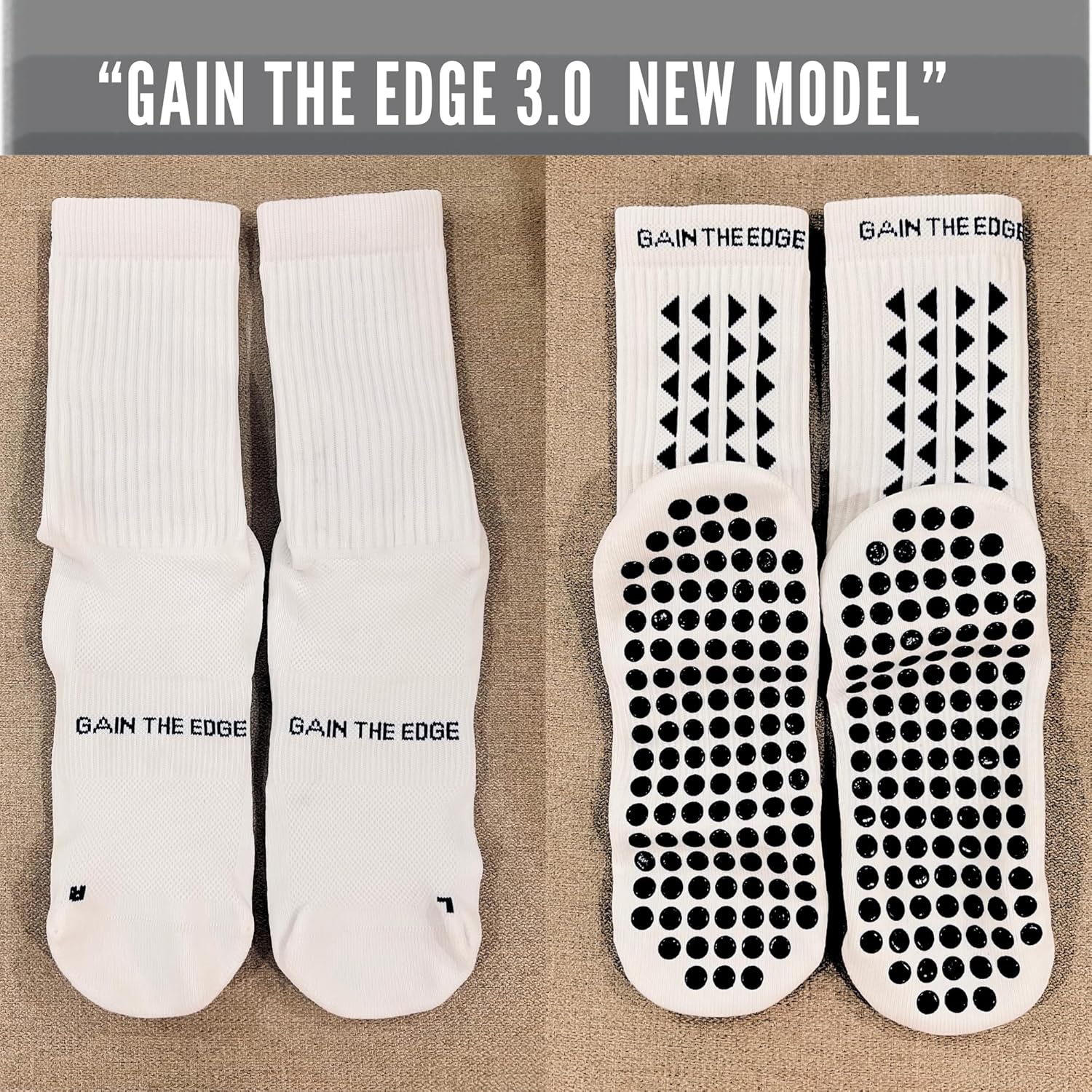 Thumbnail 3 de Gain The Edge Football Grip Socks 3.0 — 2pc set