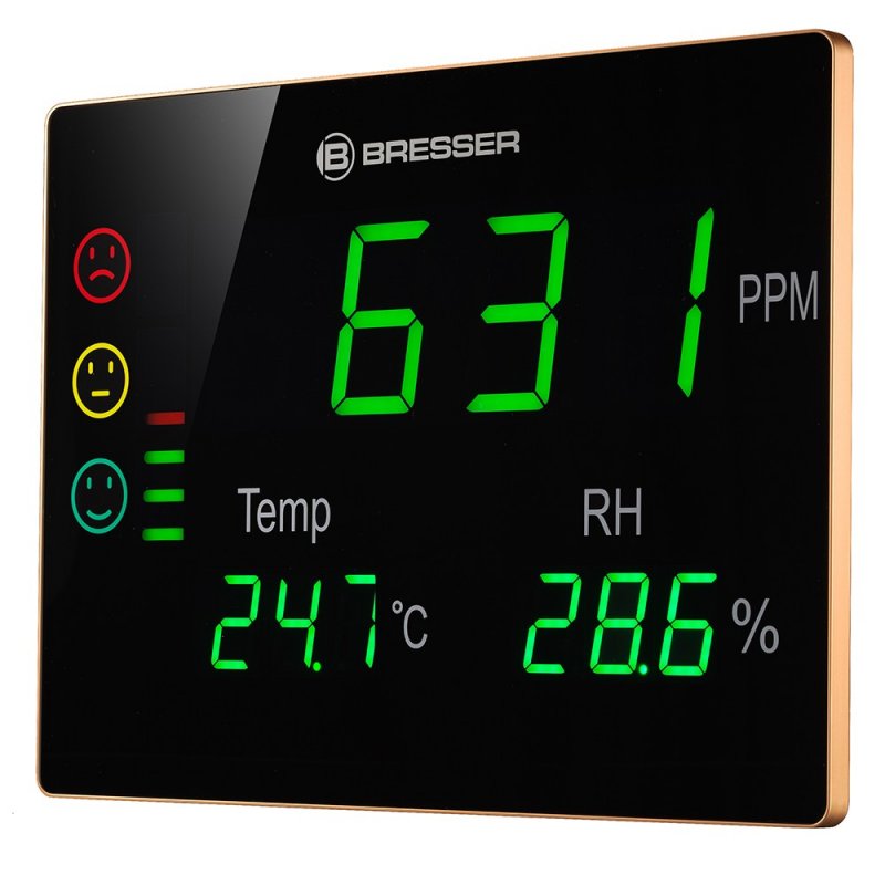 Detalle de Bresser Smile XXL Medidor CO2 Profesional 📊