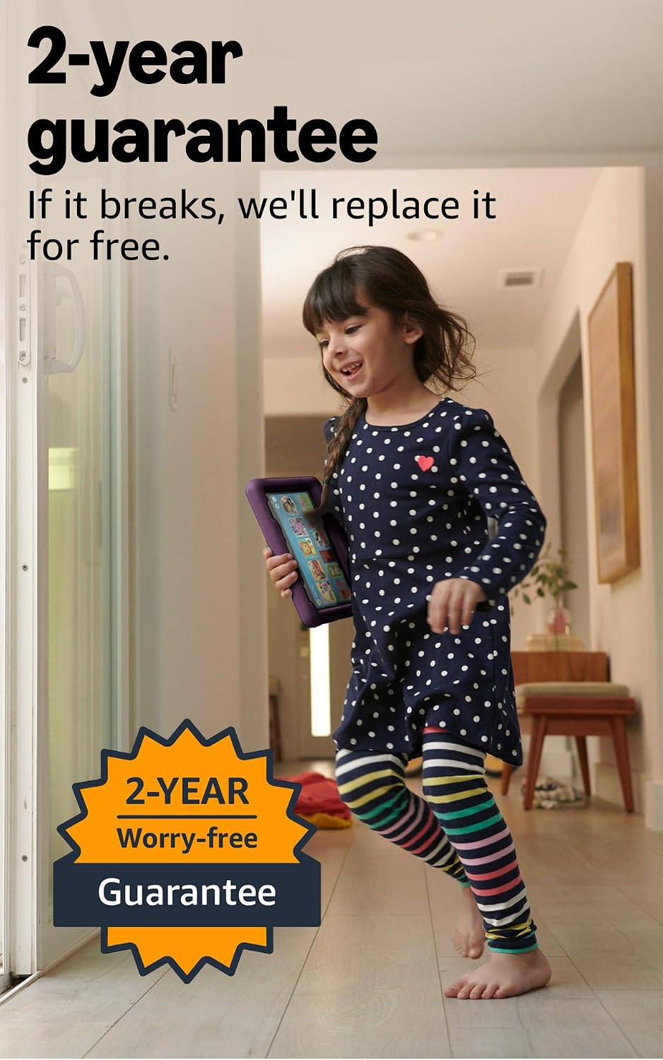 Detalle 2 de Amazon Fire HD 8 Kids (2024) Tablet, 8-Inch HD, 64GB, Blue