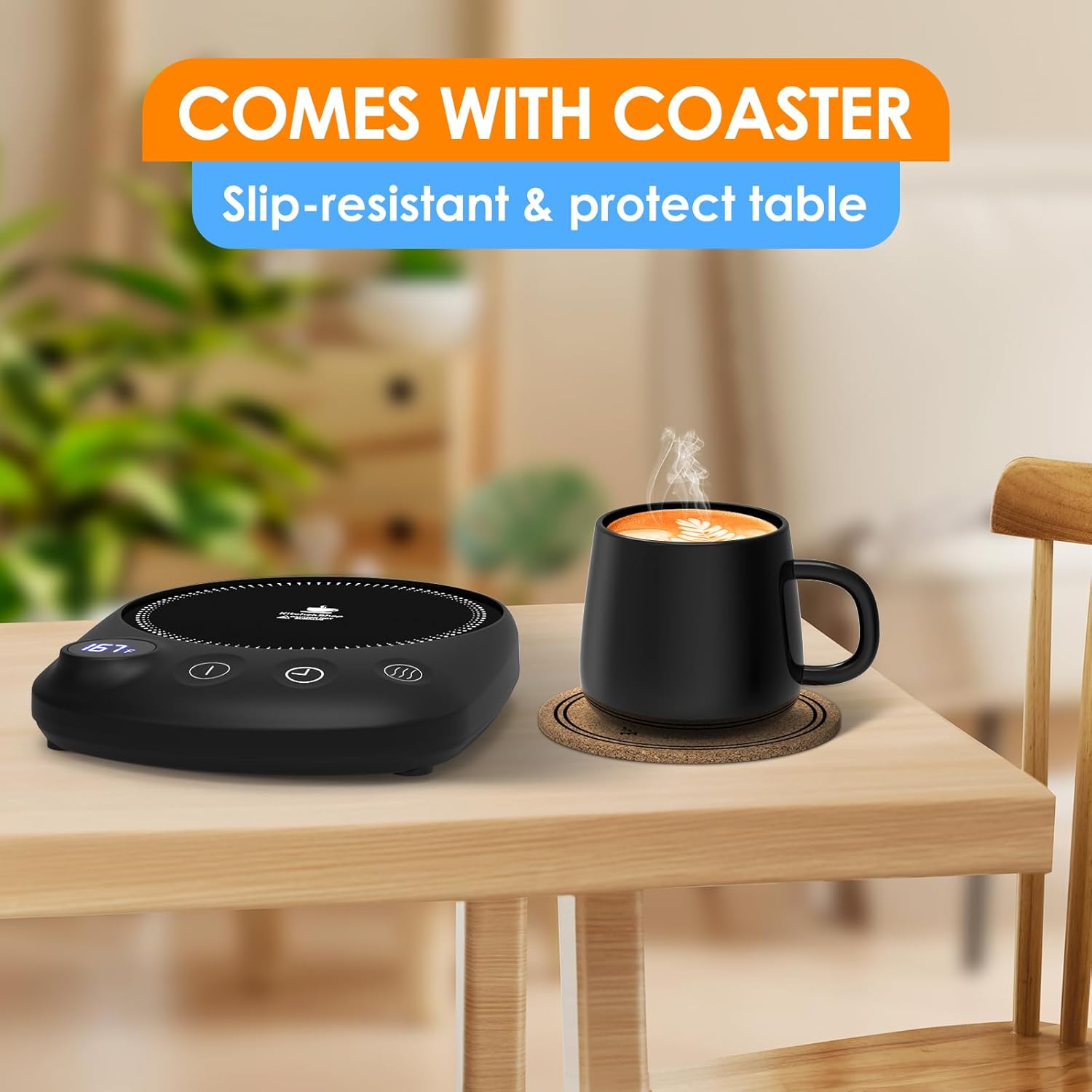 Thumbnail 4 de KitchekShop Coffee Mug Warmer 185°F