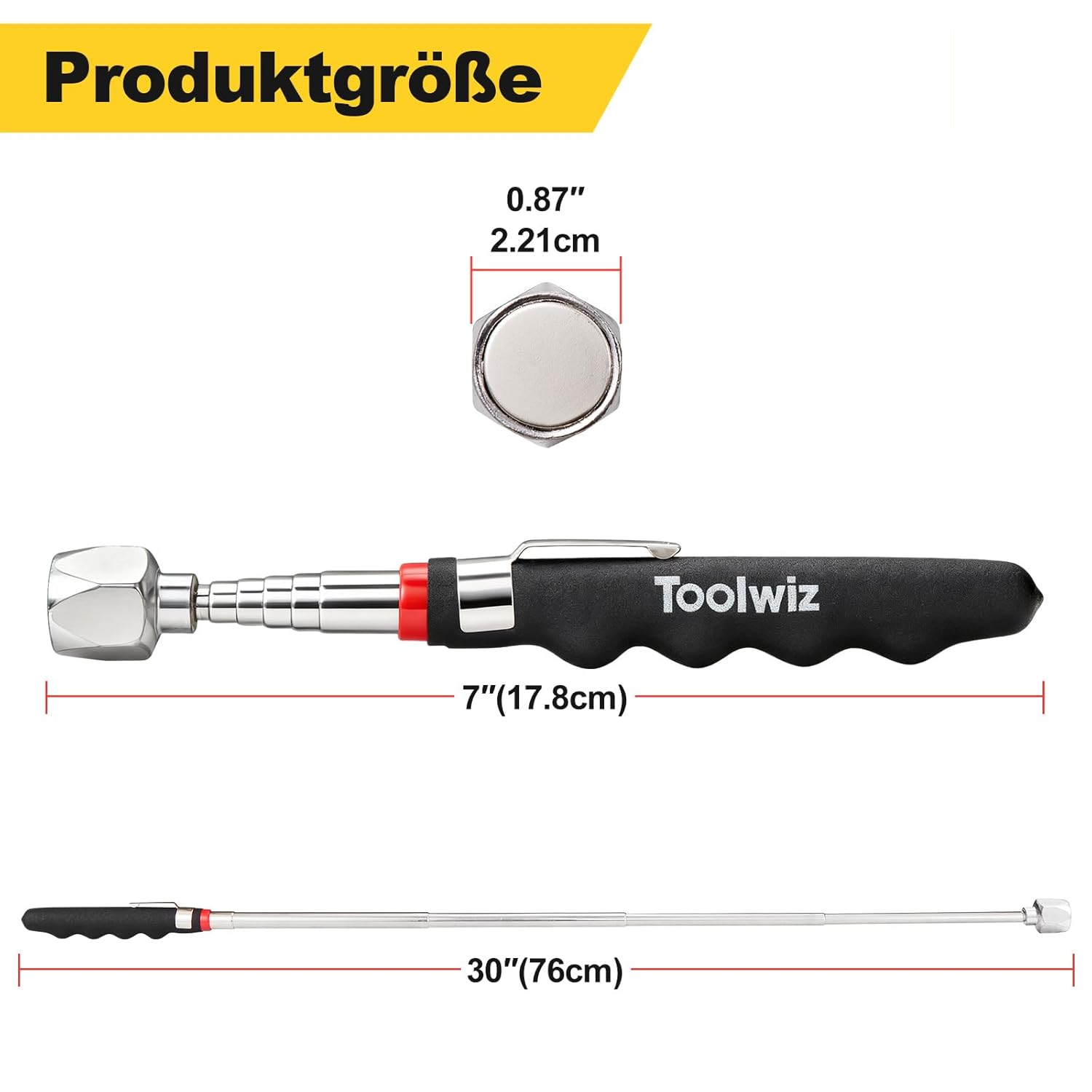 Thumbnail 4 de Telescopic Magnetic Pick Up Tool 76 cm 🛠