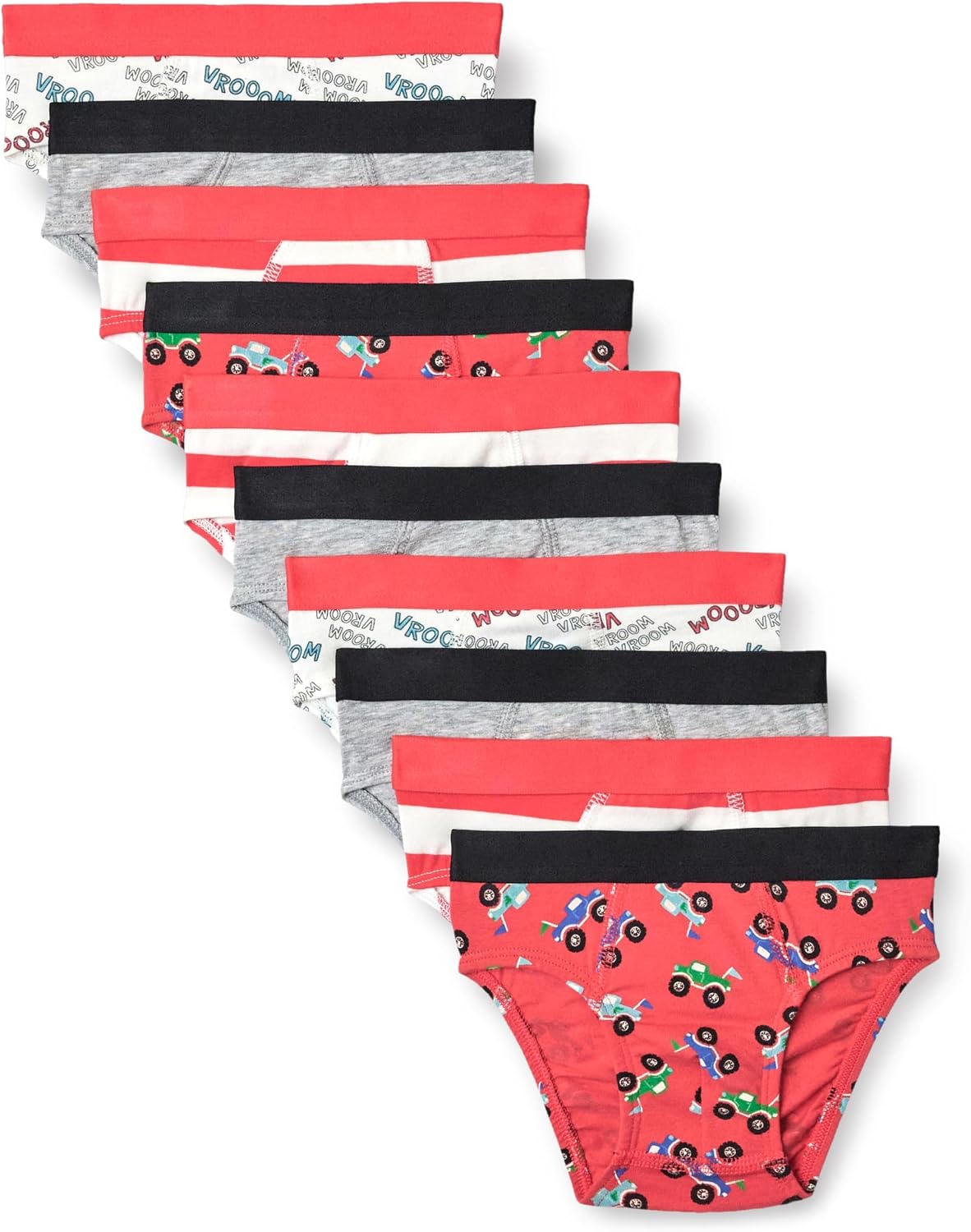Thumbnail 6 de Amazon Essentials Boys' Cotton Jersey Brief Underwear (Pack of 10)