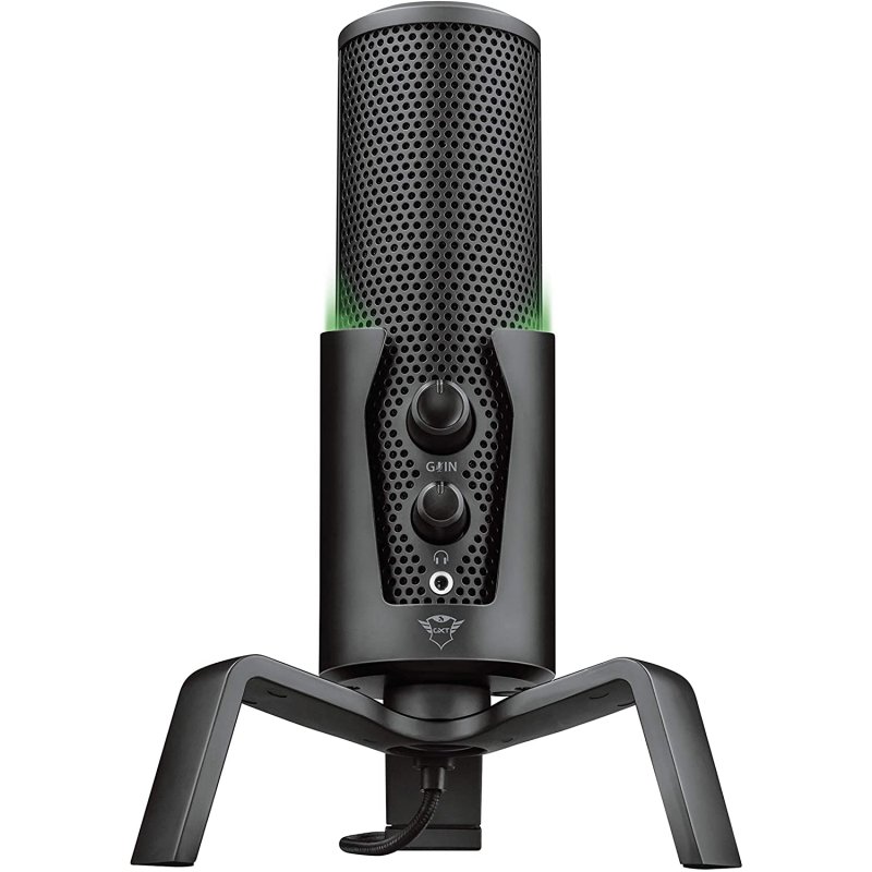 Detalle 2 de Trust GXT 258 Fyru Micrófono Gaming USB 🎤 4 en 1