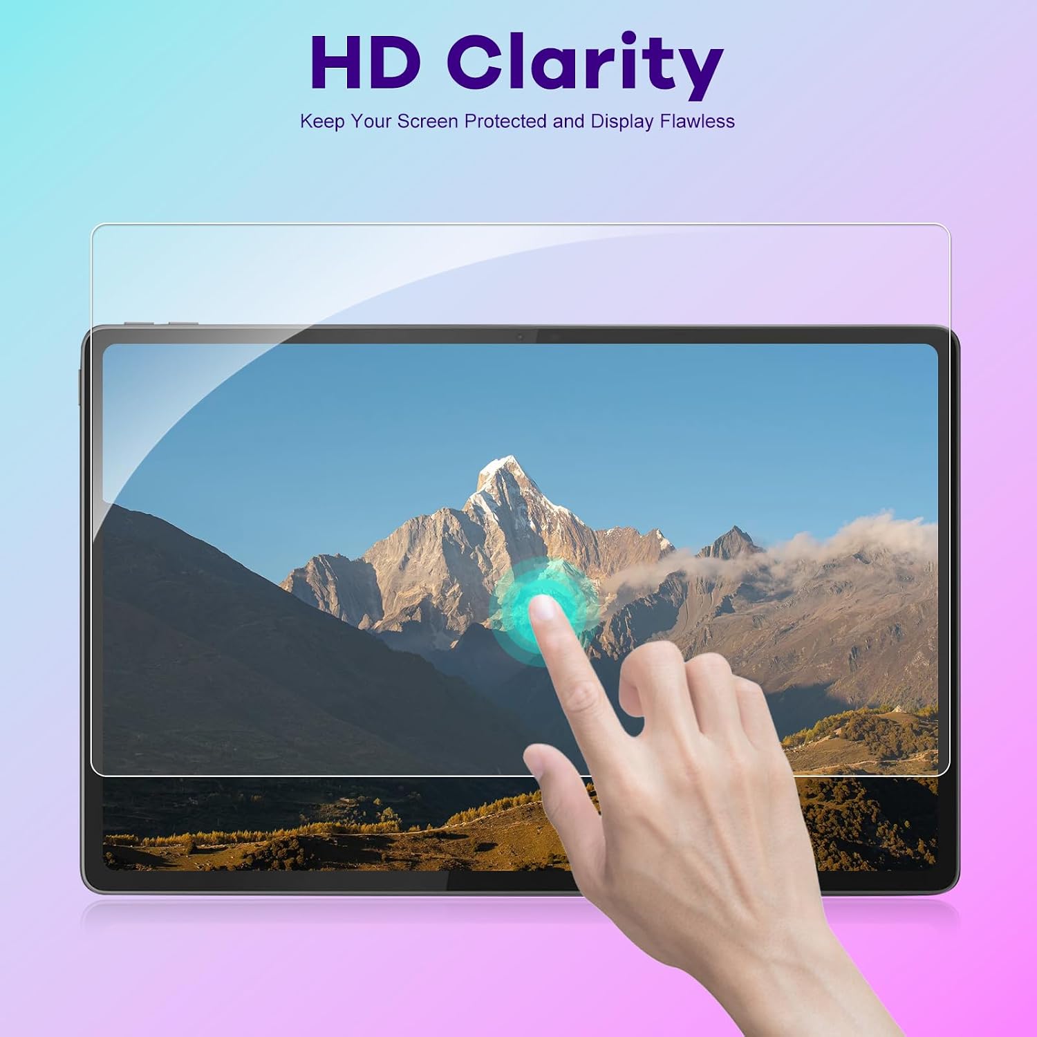 Detalle de Cimemi Screen Protector for Lenovo Tab Plus 11.5" (2025) – 2 Pack, 9H Tempered Glass