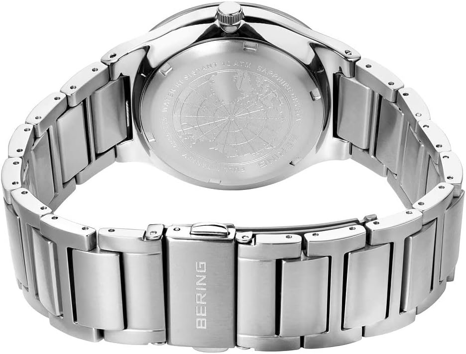 Thumbnail 6 de Bering Solar Uhr Herren 39 mm Titan (Solar Collection) – 10 ATM, Saphirglas, Armband mit Titanelementen