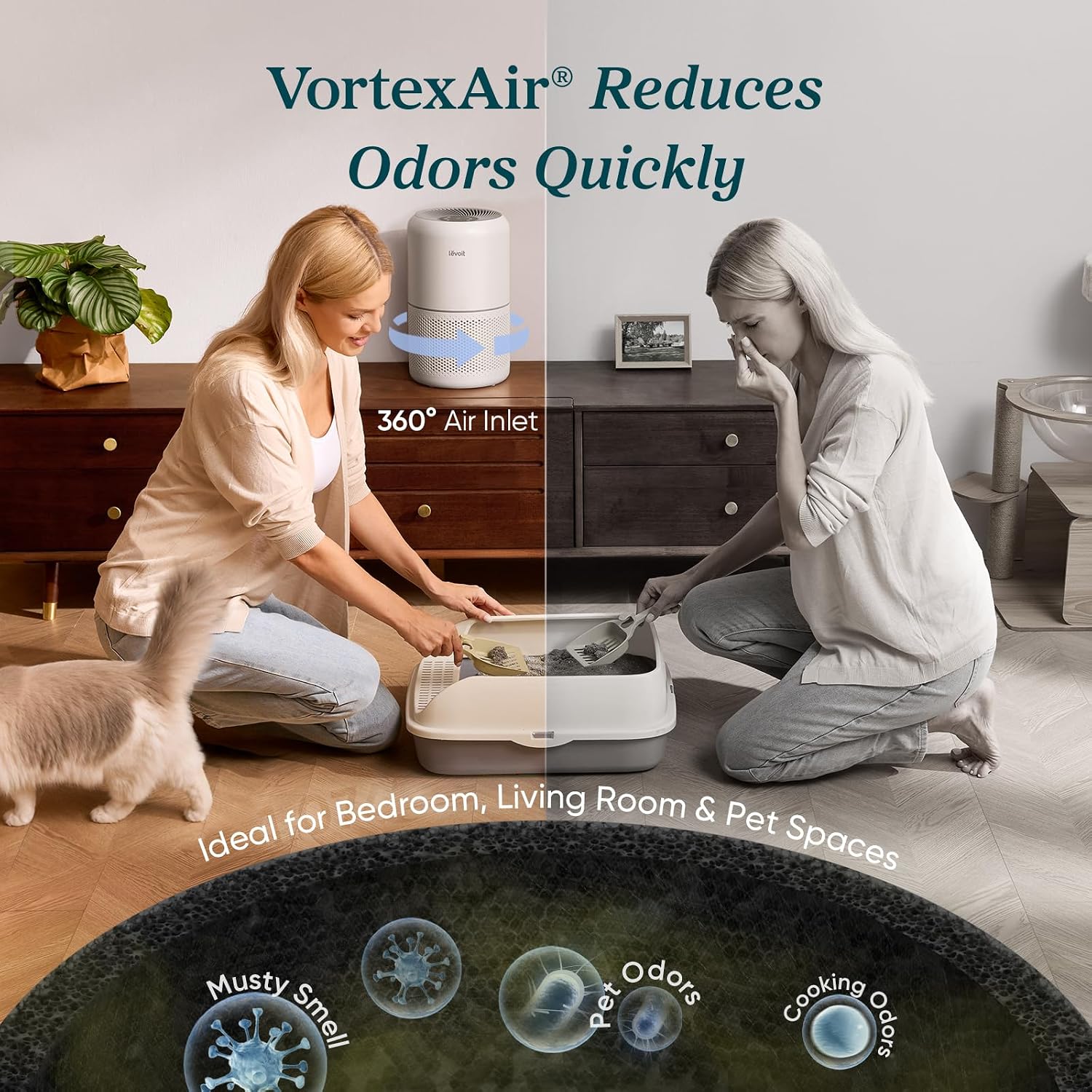 Thumbnail 4 de Levoit Core300-P Air Purifier ⚙