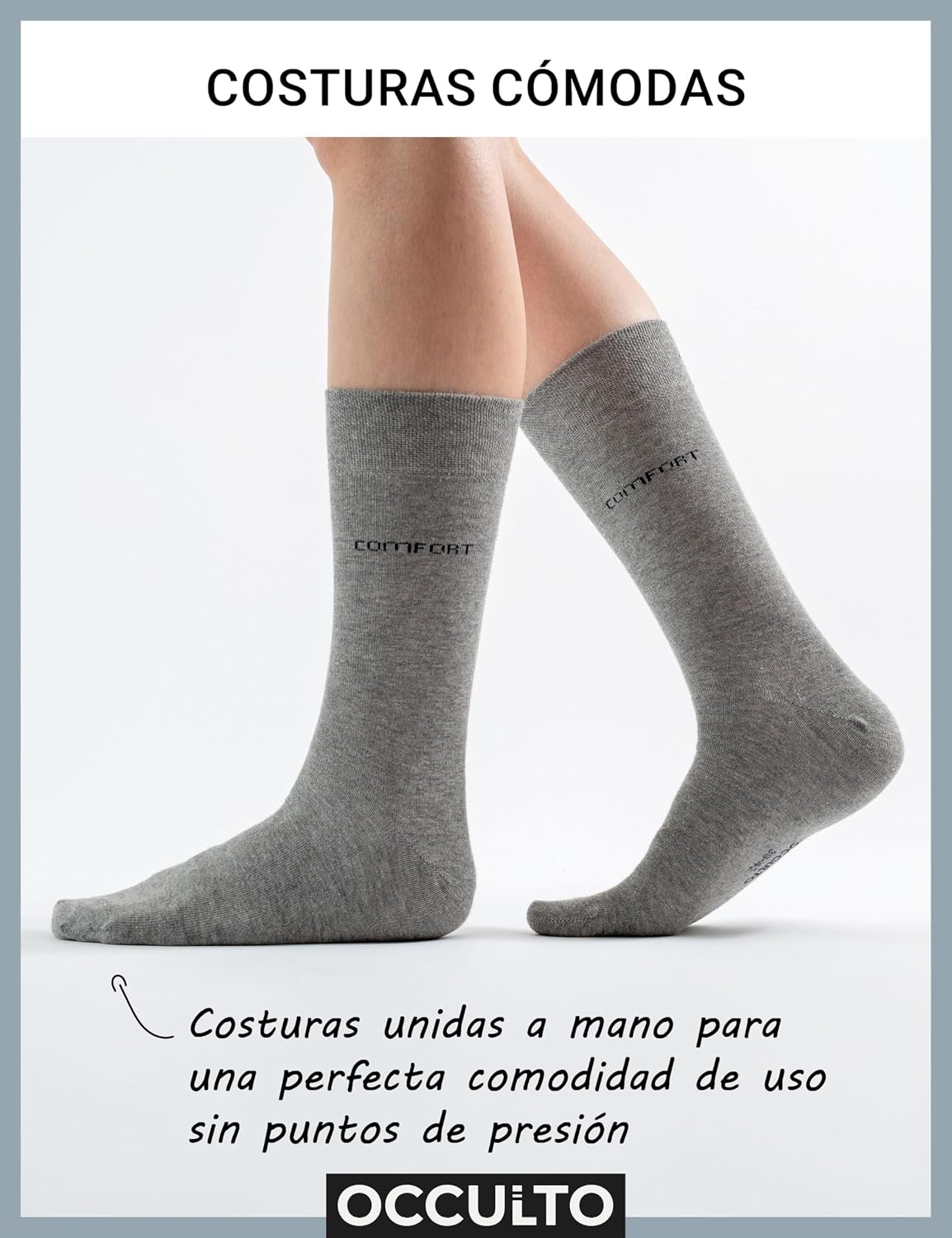 Detalle de Occulto Gabi calcetines algodón 6 pares