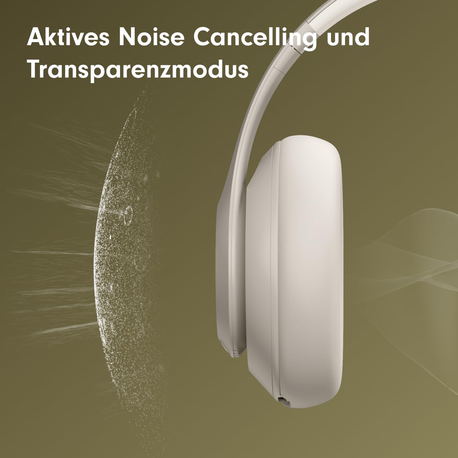 Detalle de Beats Studio Pro – Kabellose Bluetooth Noise Cancelling Kopfhörer (Sandstein)