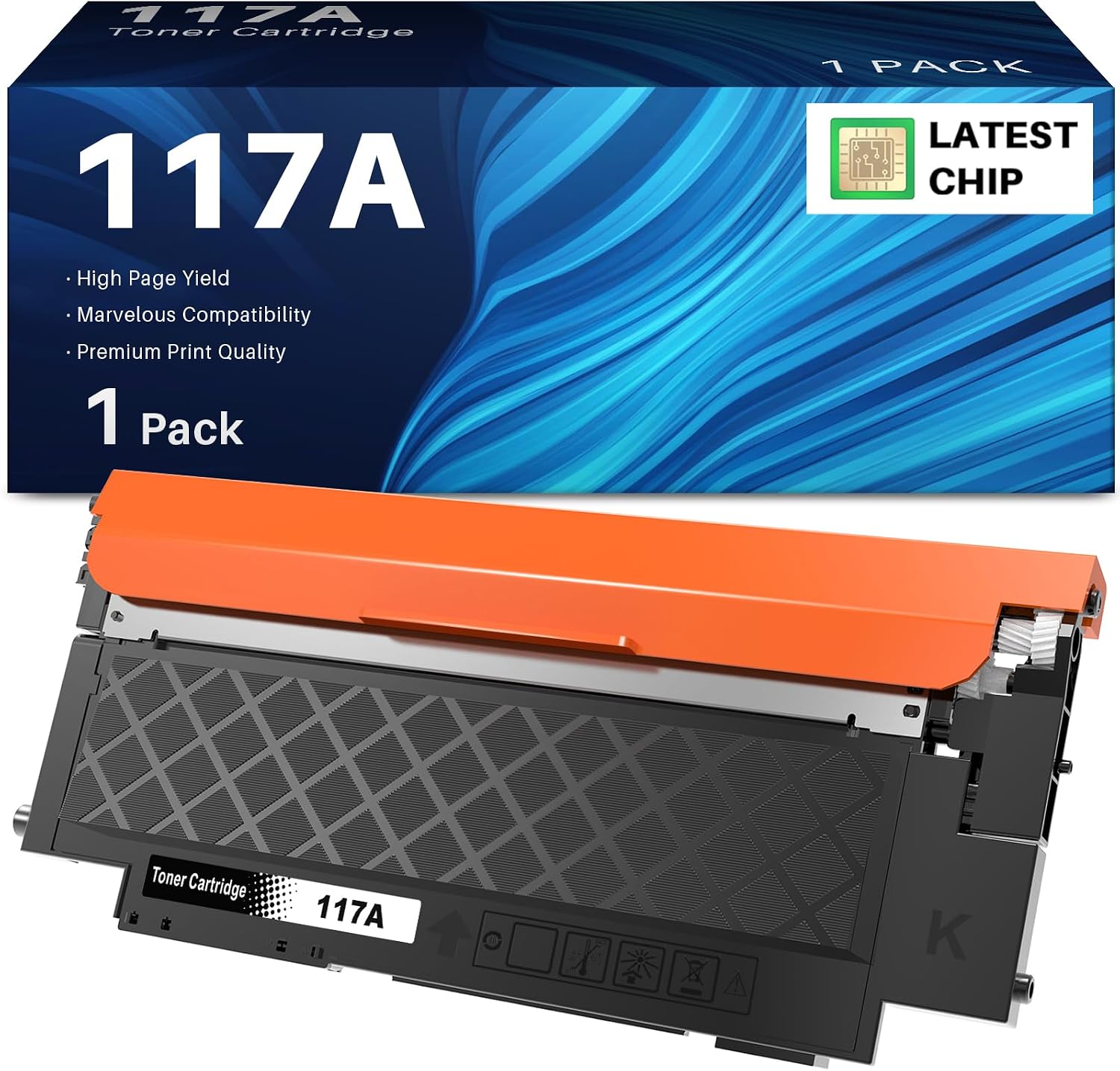 Detalle de INK4U 117A W2070A toner nero 1-Pack