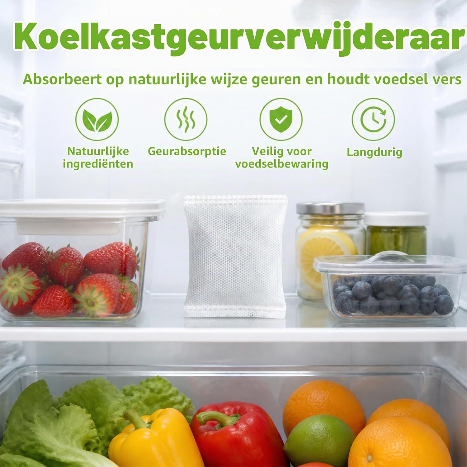 Detalle 1 de GVTCO actieve koolzakjes, 50 stuks van 10 g voor geurneutralisatie