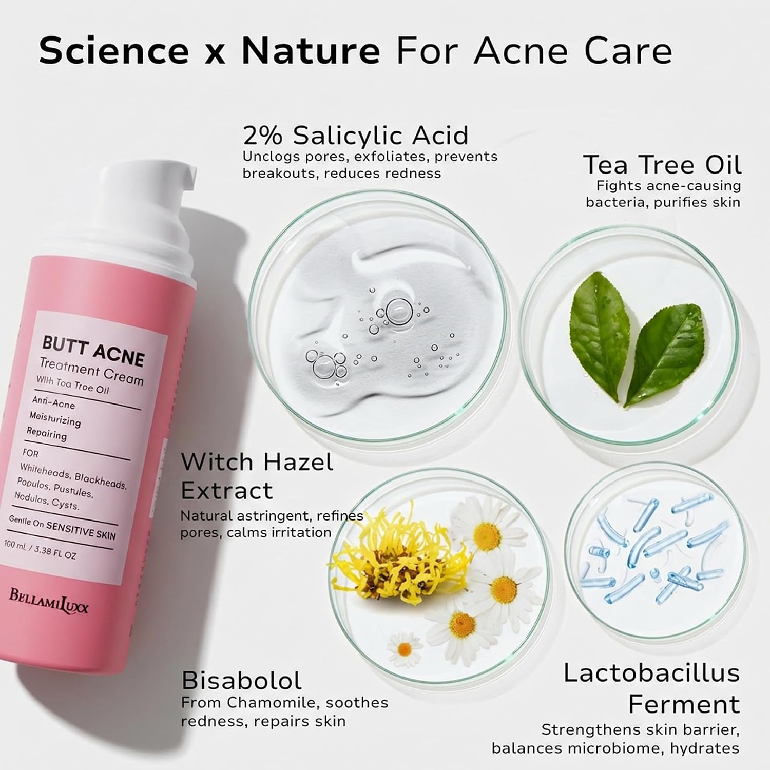 Detalle 2 de BellamiLuxx Butt Acne Clearing Cream