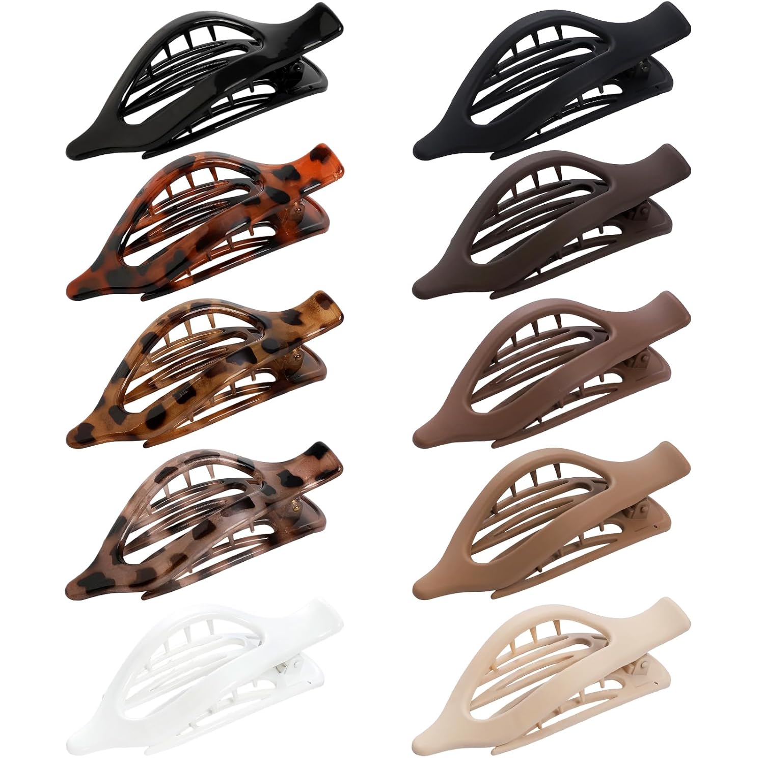 Detalle 2 de Sisiaipu Flat Hair Clips, 10-Pack