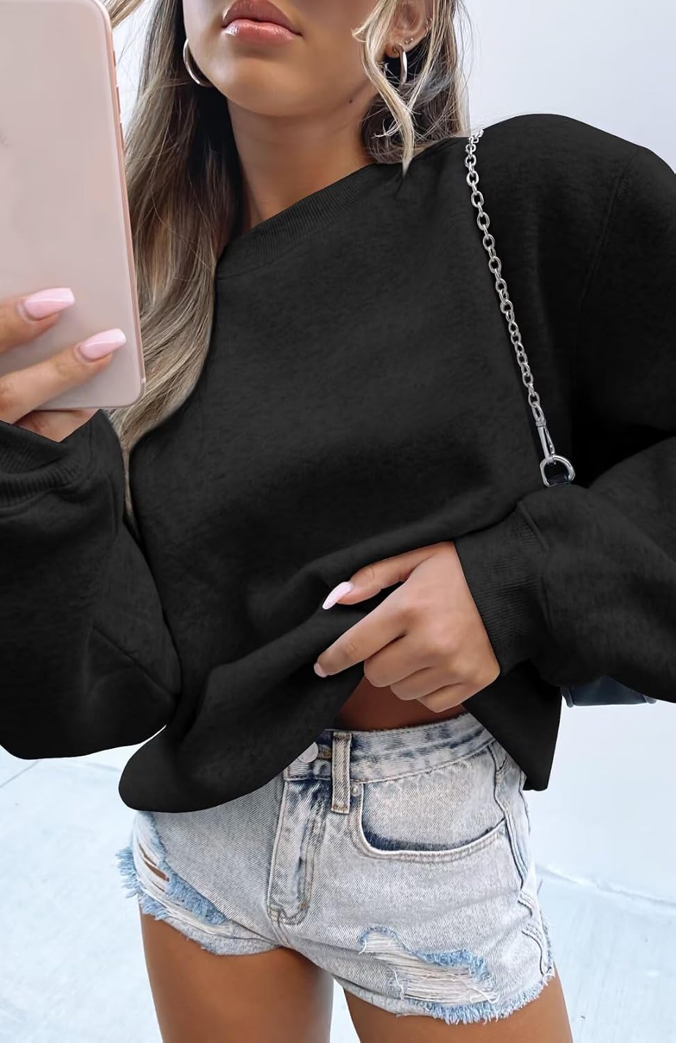 Detalle 2 de LACOZY Oversized Crewneck Sweatshirt