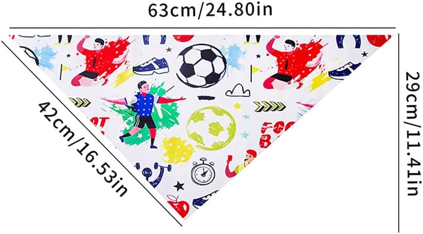 Detalle 2 de Dog Soccer Bandanas, Polyester