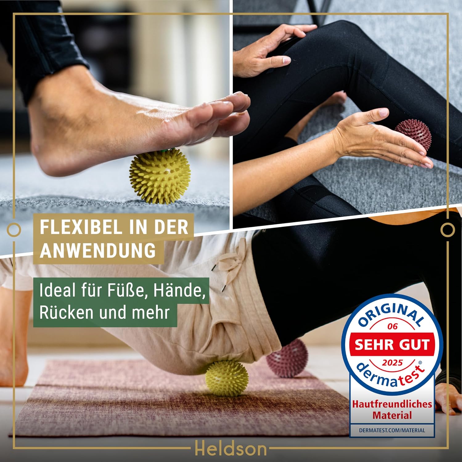 Thumbnail 5 de HELDSON Premium Massageball 8cm 🧘