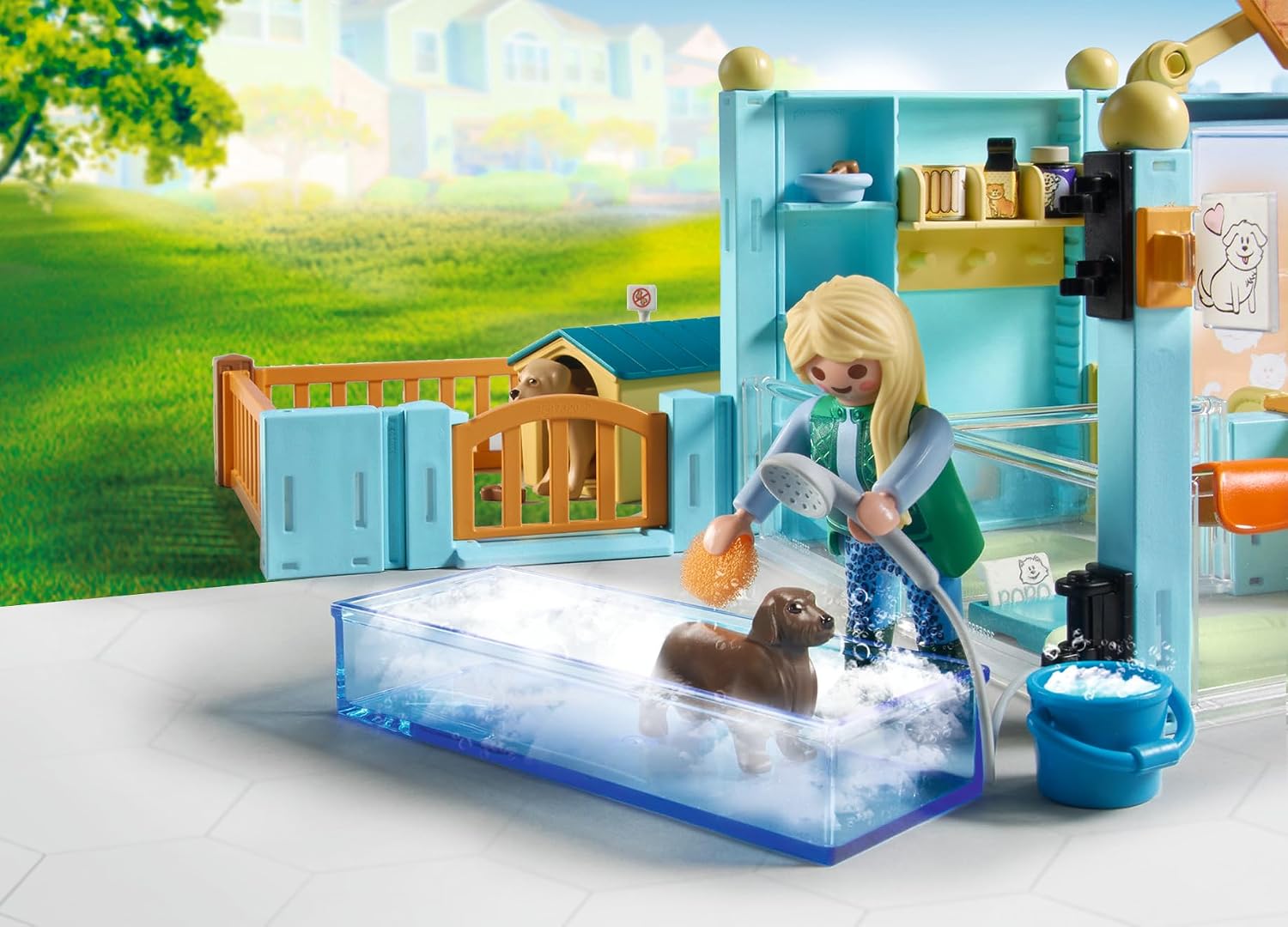Detalle de PLAYMOBIL Animal Hotel playset