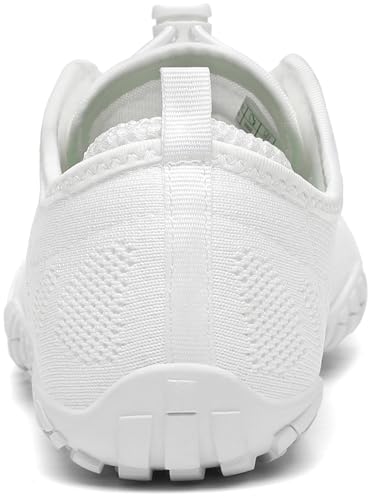 Thumbnail 3 de SAGUARO Minimalistas Zapatillas de Trail Running Unisex: ligeras, transpirables y descalzas (Blanco, 49 EU)