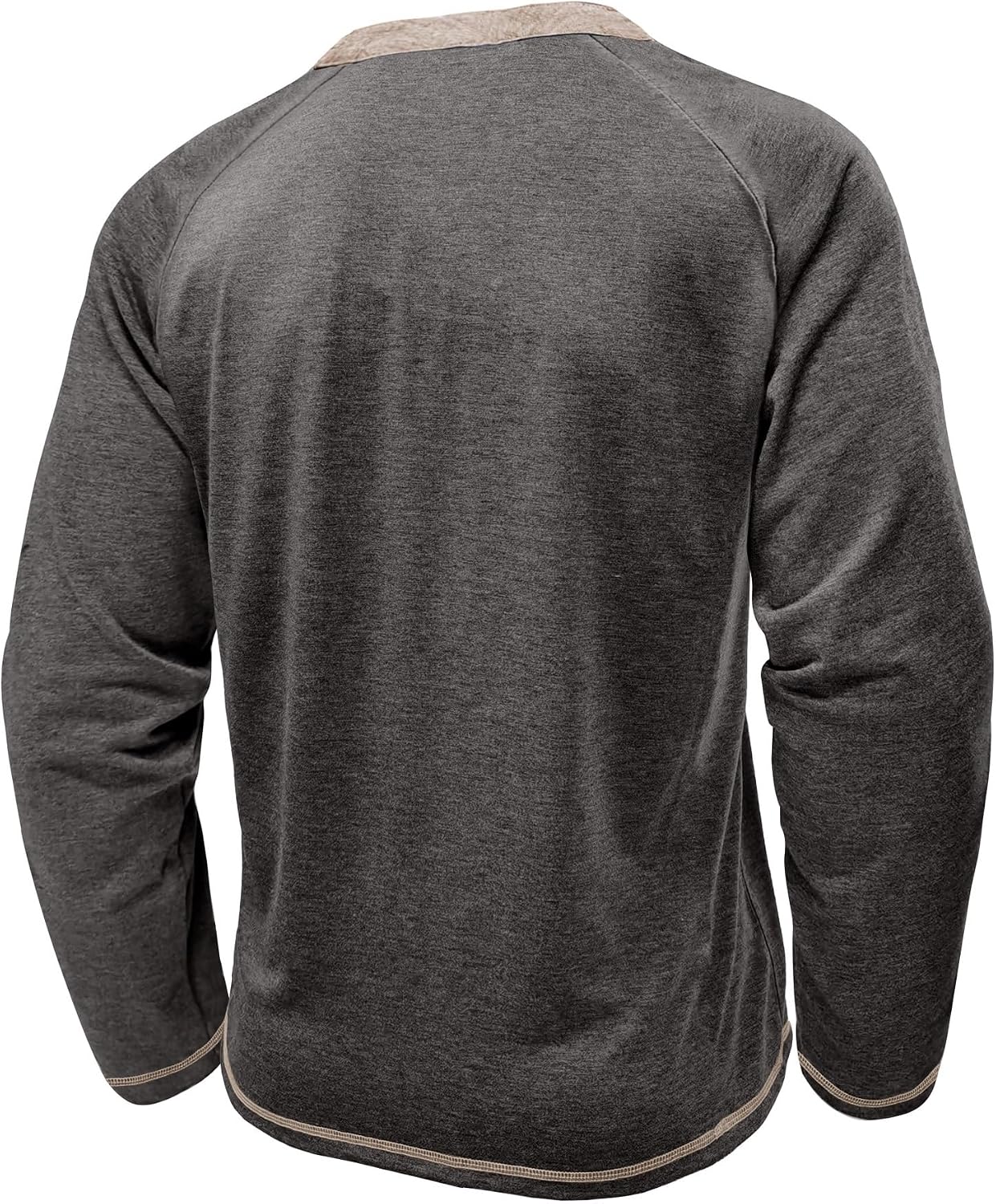 Thumbnail 4 de Rodawu Henley Langarmshirt für Herren