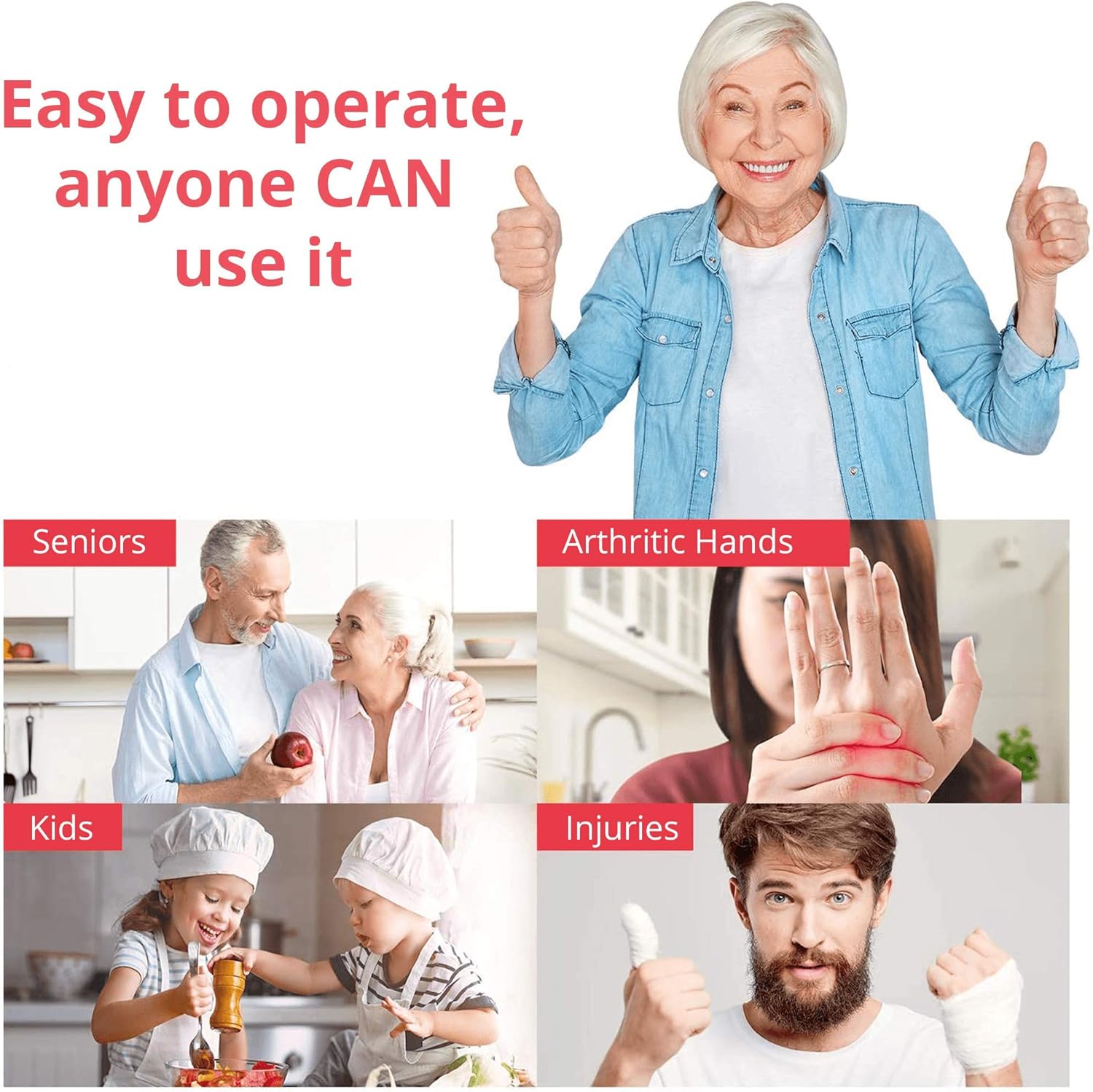 Thumbnail 5 de Kitchen Mama Auto Electric Can Opener 1-count 🧂