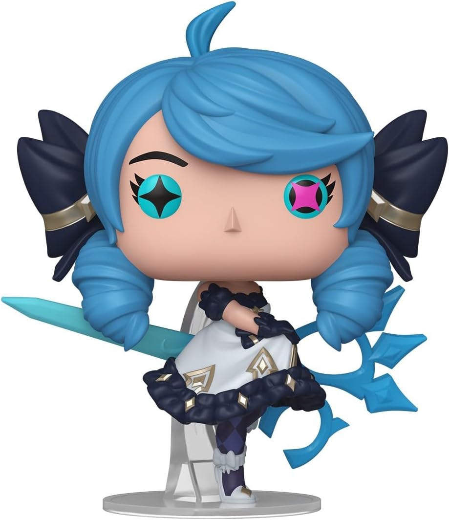 Detalle 2 de Funko Pop! Games: Gwen de League of Legends — Figurine vinyle à collectionner, 9,5 cm