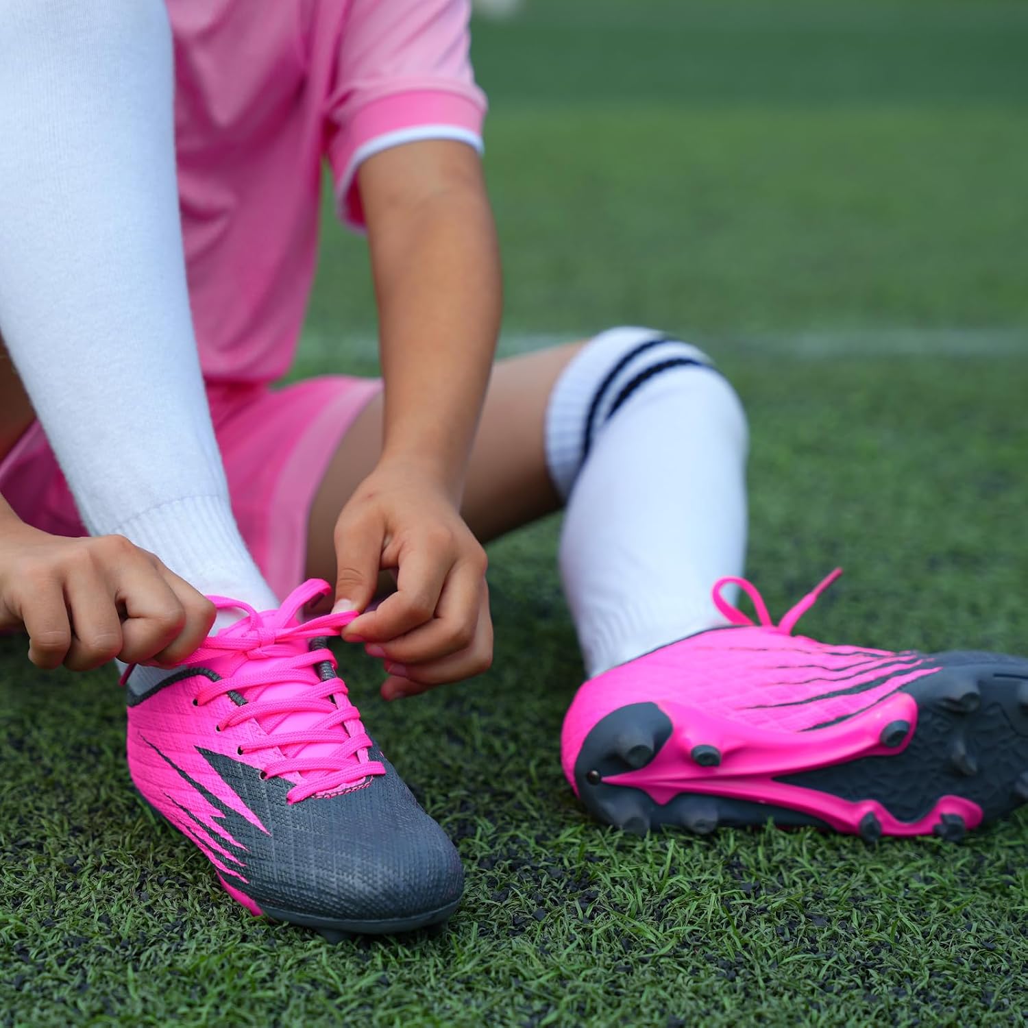 Thumbnail 4 de Hawkwell Scarpe da calcio per ragazzi e ragazze per esterno