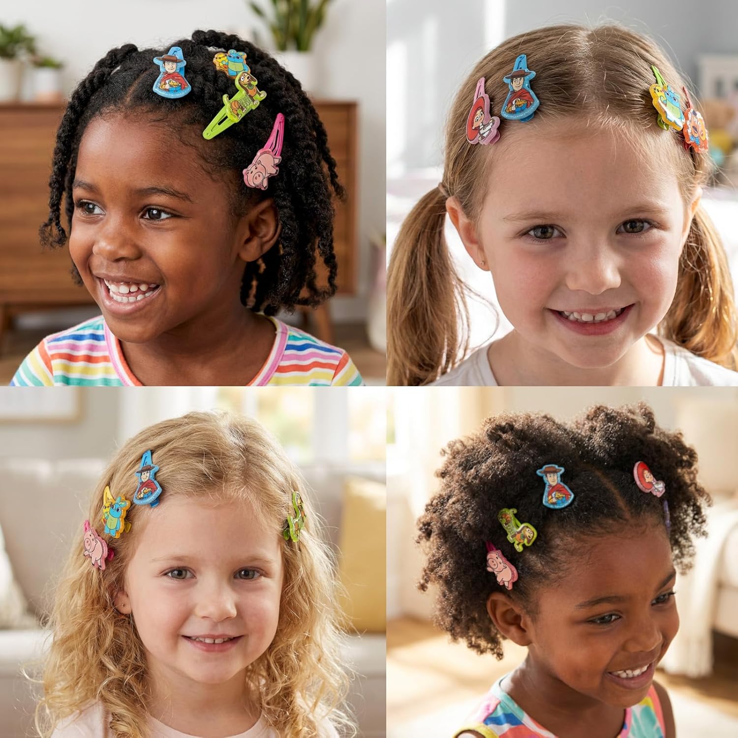 Thumbnail 5 de Townley Girl Toy Story Hair Accessories Set for Girls – clips, bows, scrunchies and hair ties