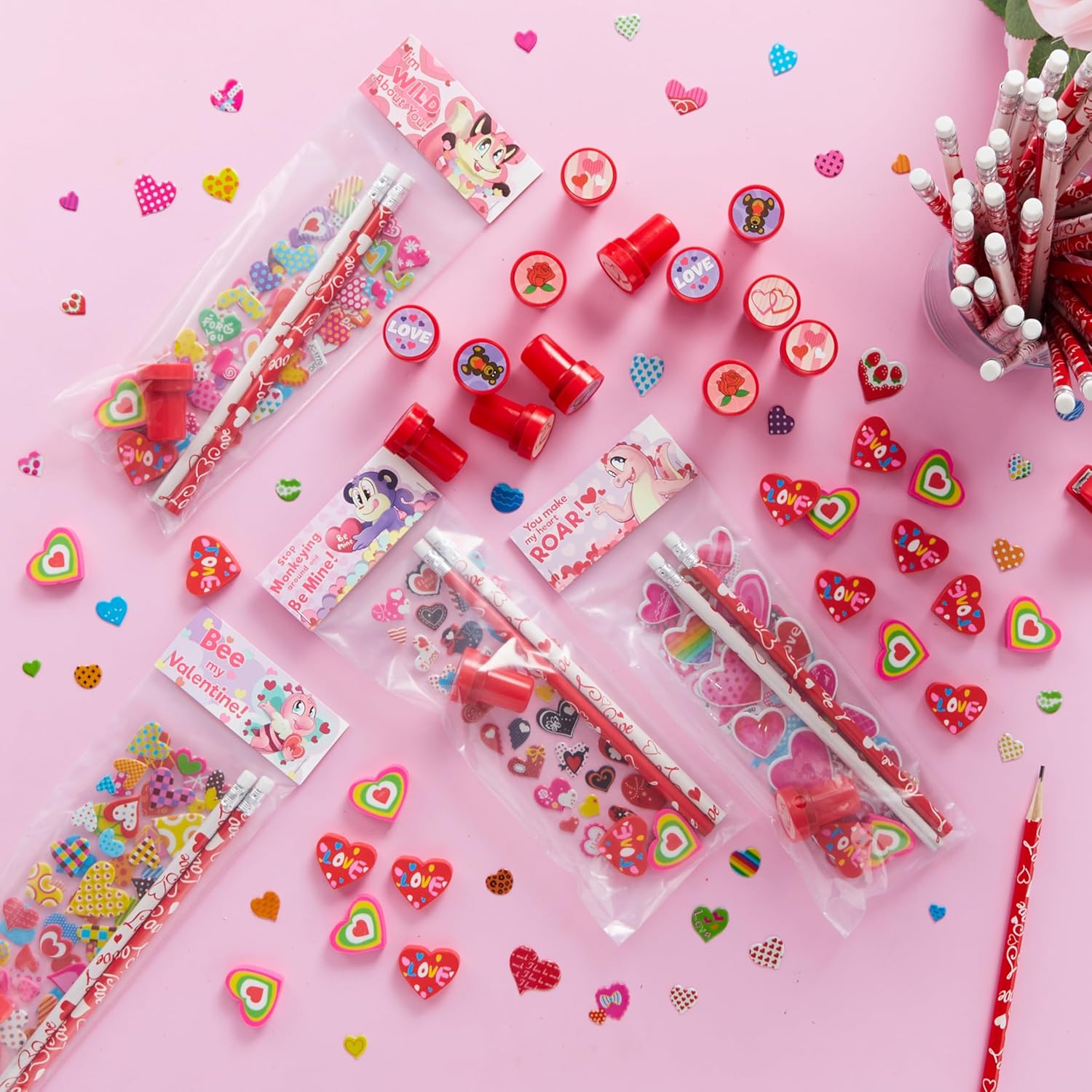 Thumbnail 6 de JOYIN 36 Packs Valentine Stationery Gift Set ✉️