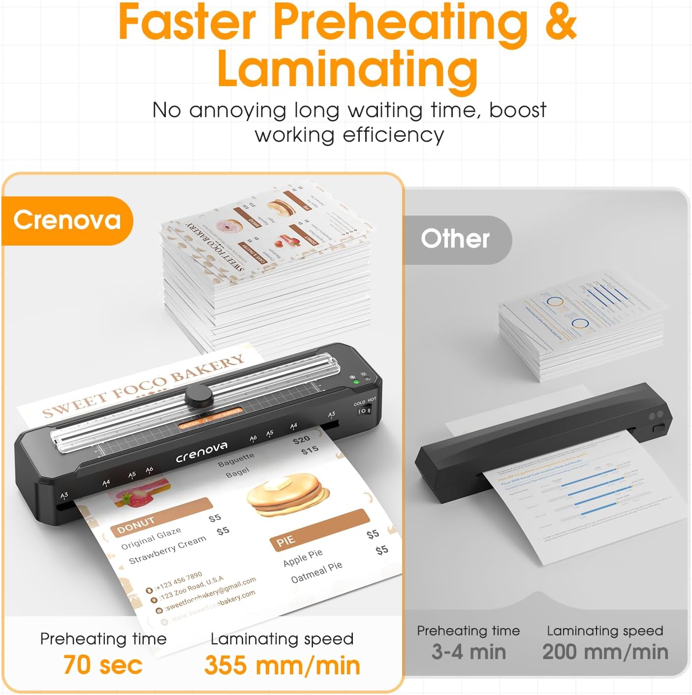 Detalle de Crenova Laminator A3