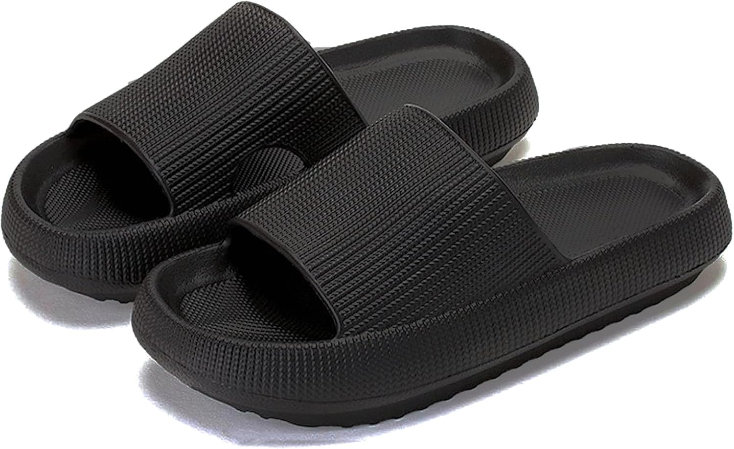 Detalle de rosyclo Cloud Slippers for Women and Men — Thick Sole, Non-Slip Shower Shoes
