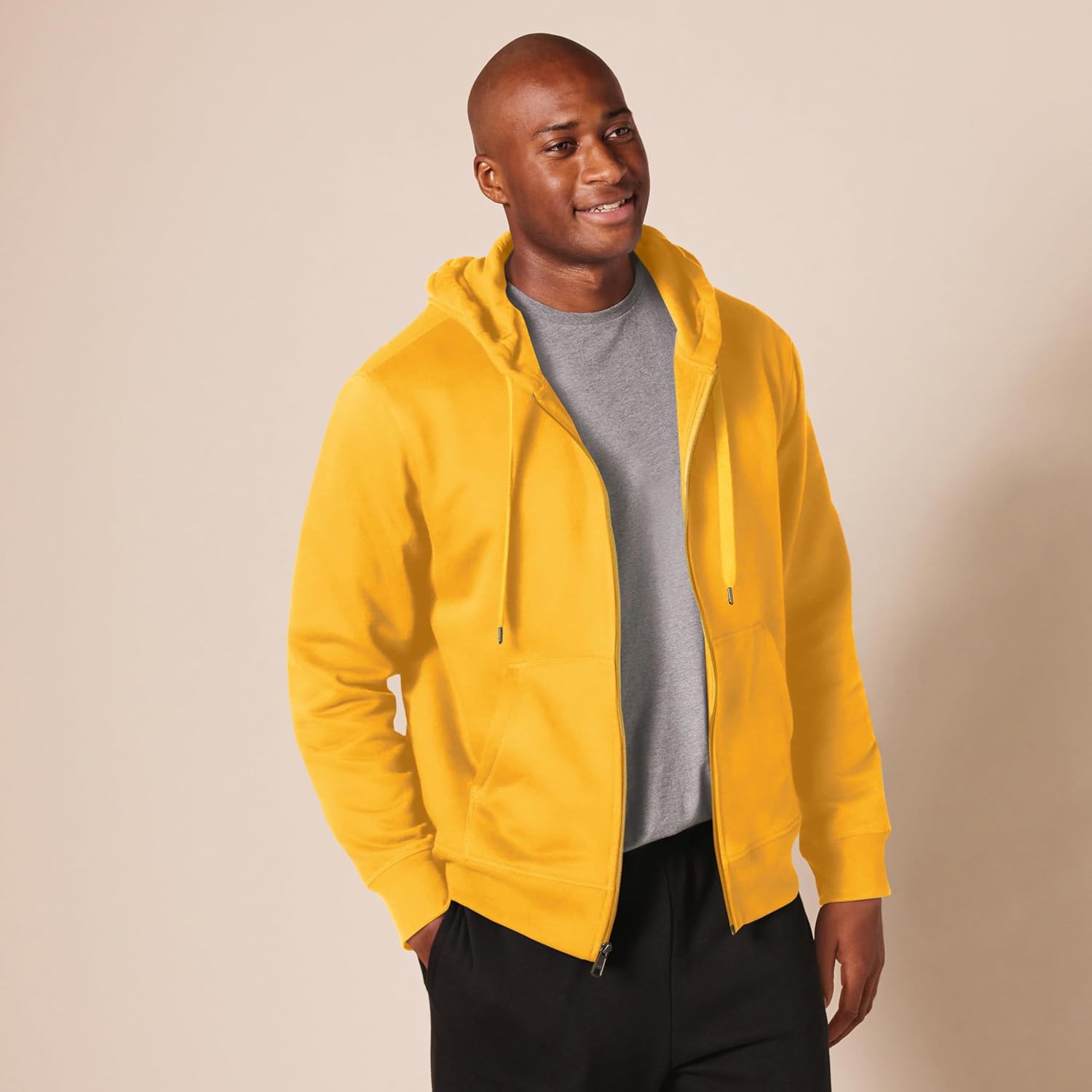 Thumbnail 4 de Amazon Essentials Herren Fleece-Kapuzenpulli mit durchgehendem Reißverschluss (Big & Tall)