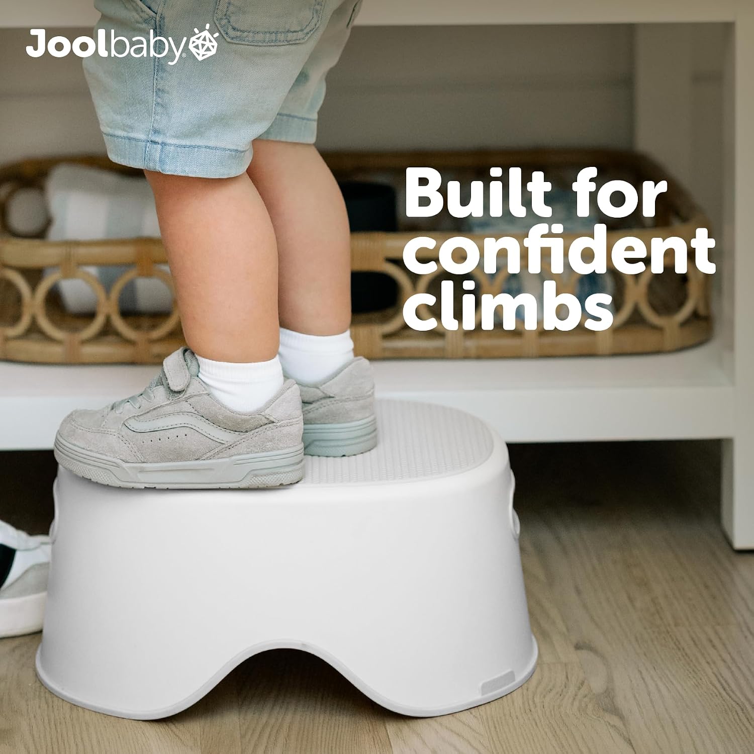 Detalle 2 de Jool Baby Kids' Bathroom Step Stool, Gray