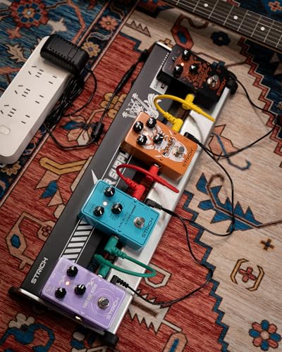 Thumbnail 8 de STRICH SPA-10 Gitarrenpedal Netzteil – 9V DC, 1000mA, 4-Wege Daisy-Chain, 4‑fach Netzteil für Pedalboards, Spitze negativ