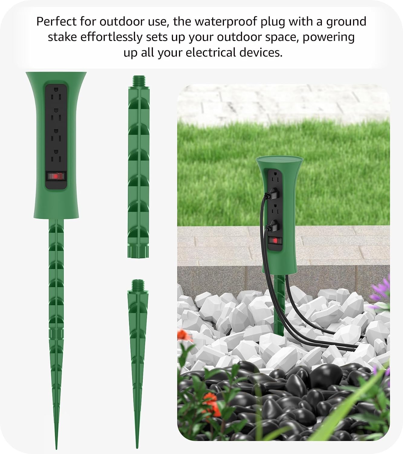 Detalle 2 de CCCEI Outdoor Power Strip 15 ft