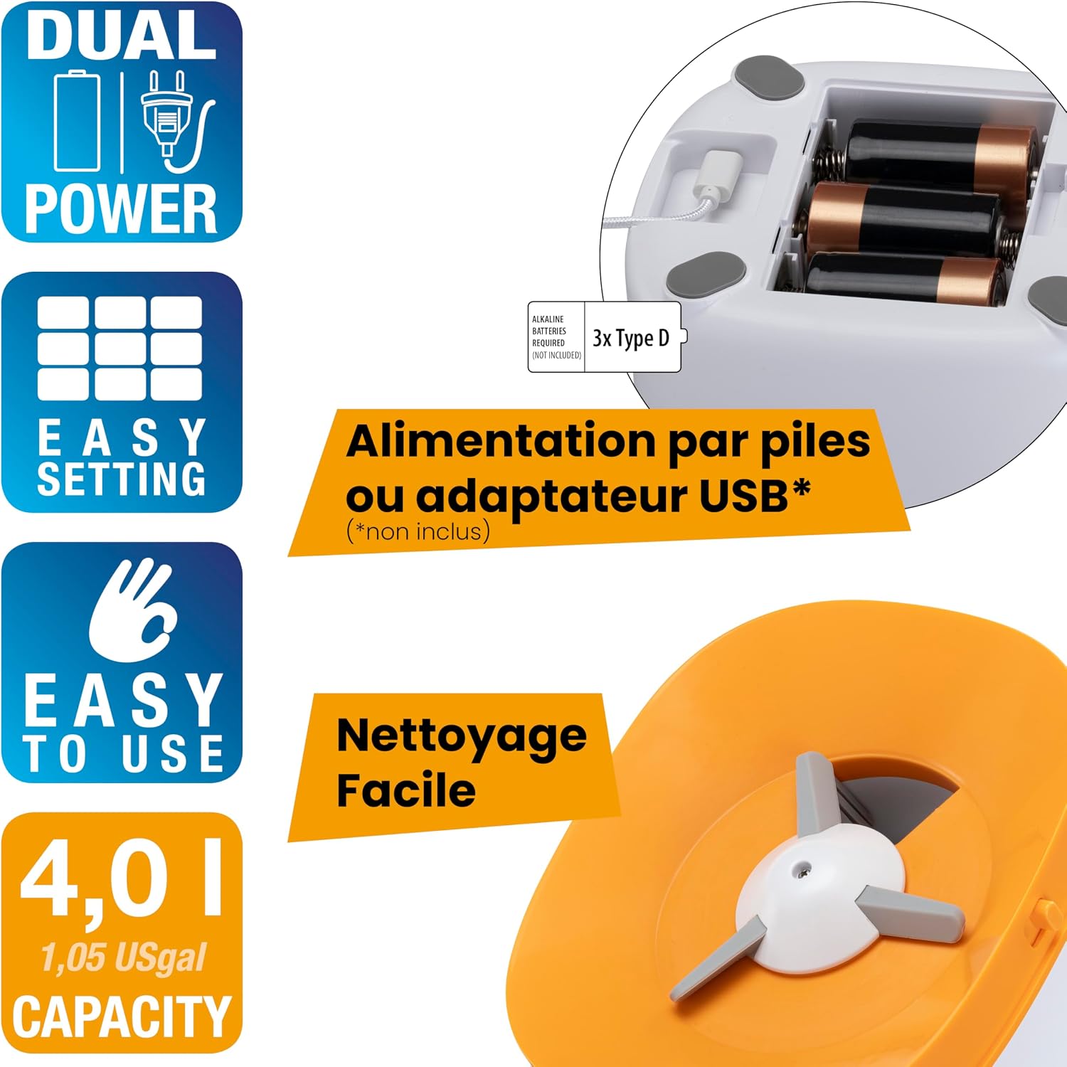 Detalle 2 de Ferplast Risto Pet distributeur croquettes 4 L