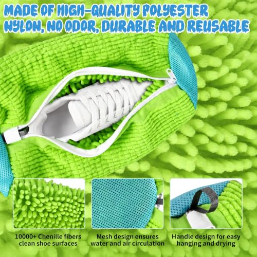 Detalle de WUFANC Sacchetto Scarpe Lavatrice 2 Pezzi | Protezione e Pulizia Completa per Sneakers e Scarpe Sportive