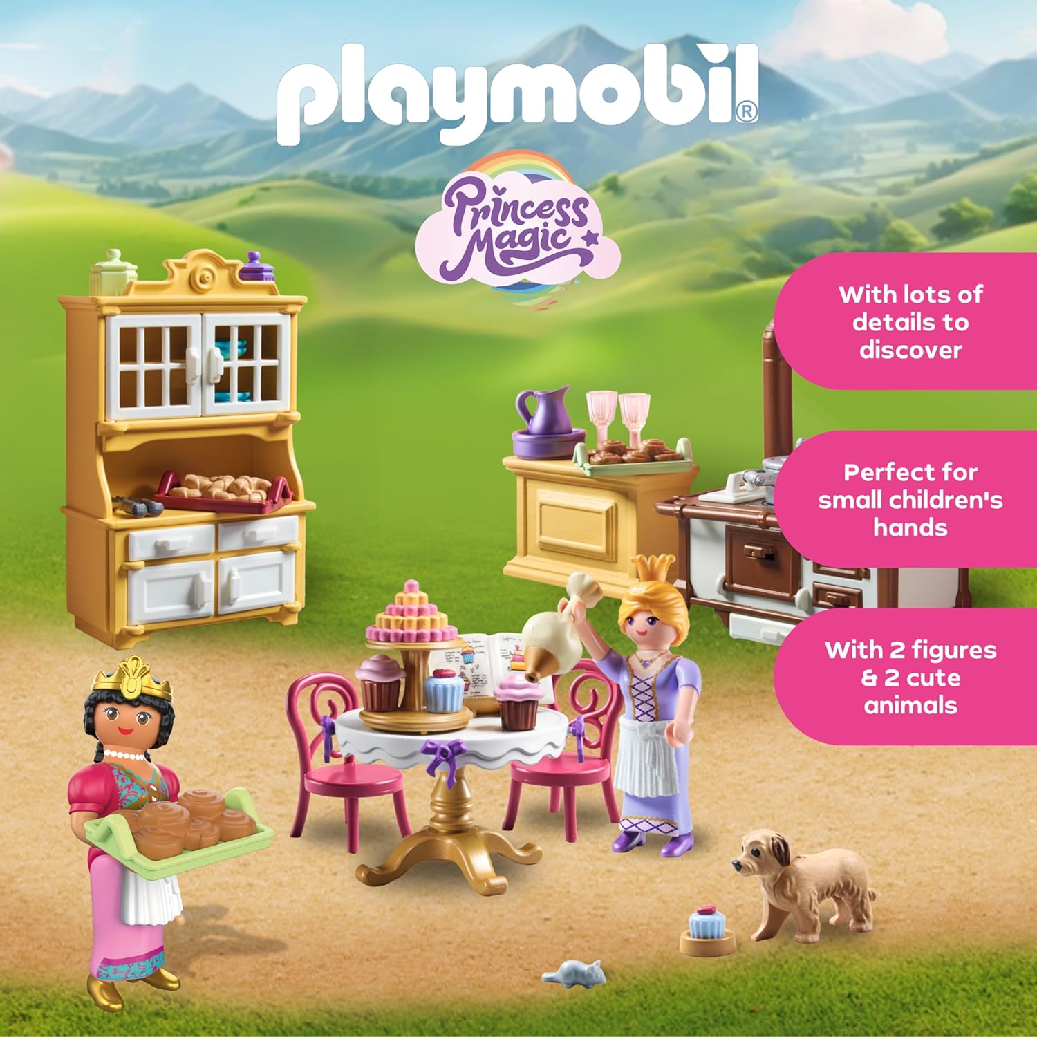 Thumbnail 2 de PLAYMOBIL Princess Magic Königliche Küche (71848) – Erweiterung für das Prinzessinnenschloss
