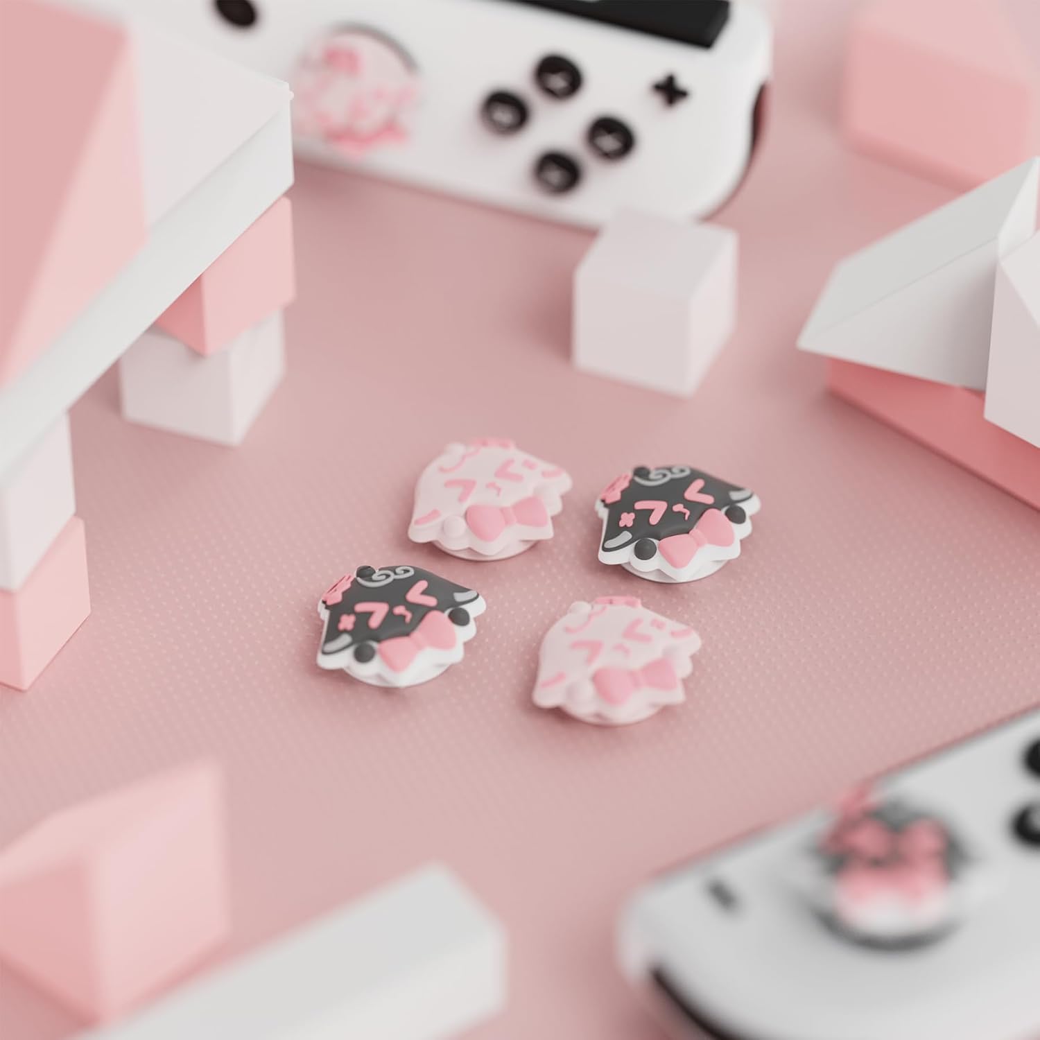 Detalle 2 de PlayVital Joystick Caps für Switch 1 Set