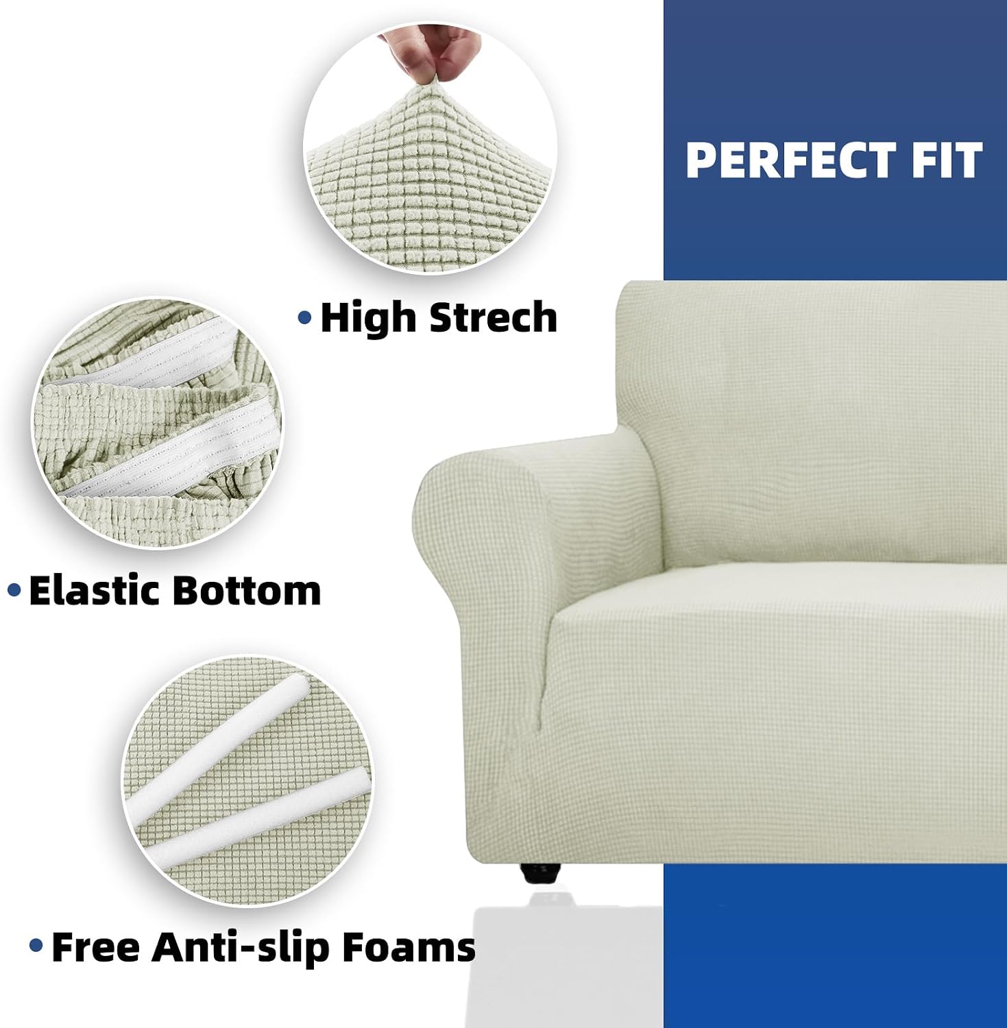 Thumbnail 5 de Ystyle Funda Sofa 3 Plazas Ajustable