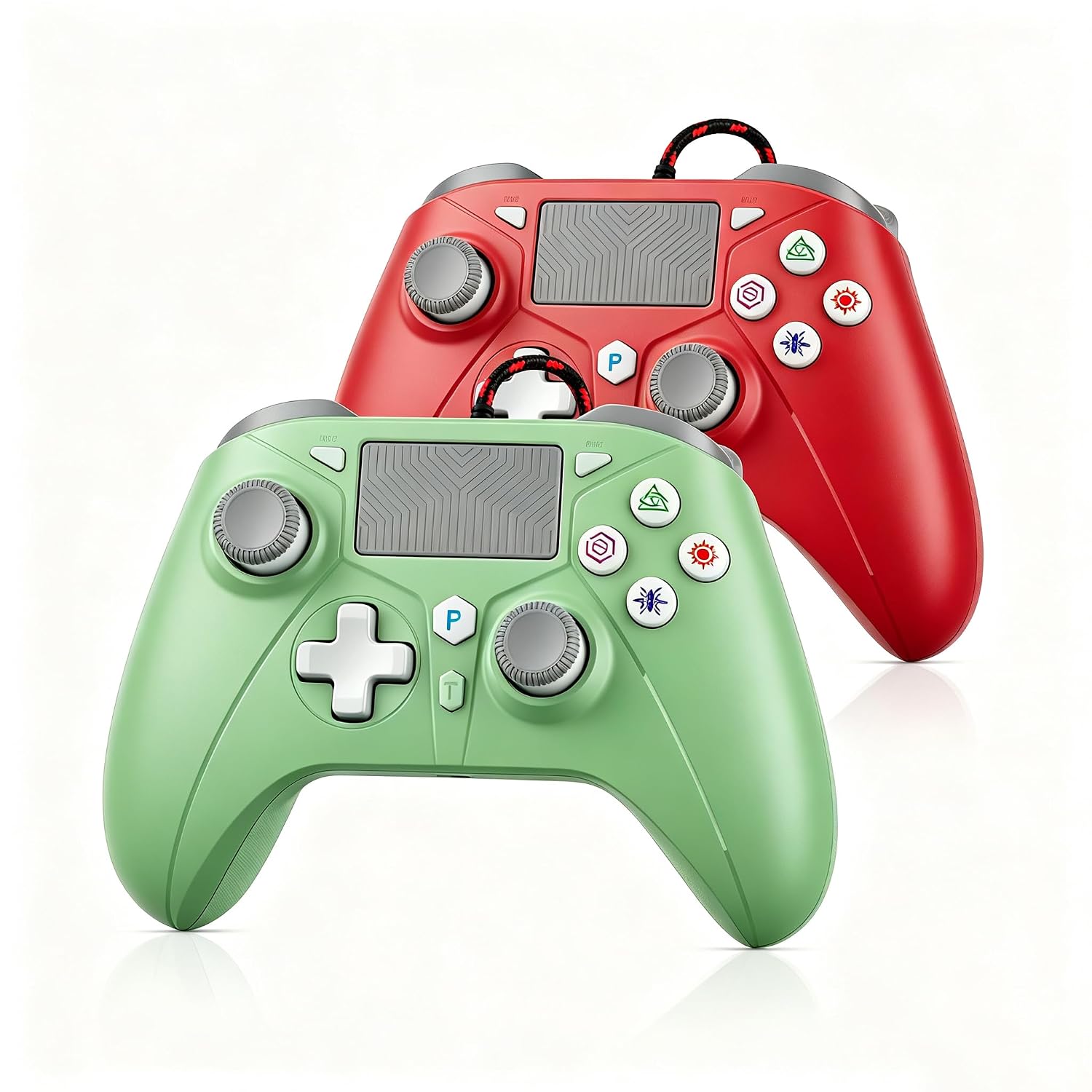 Thumbnail 6 de Gamrombo Wired Controller for PS5: USB wired comfort for PS5, PS4, and PC with Turbo and 3.5mm jack