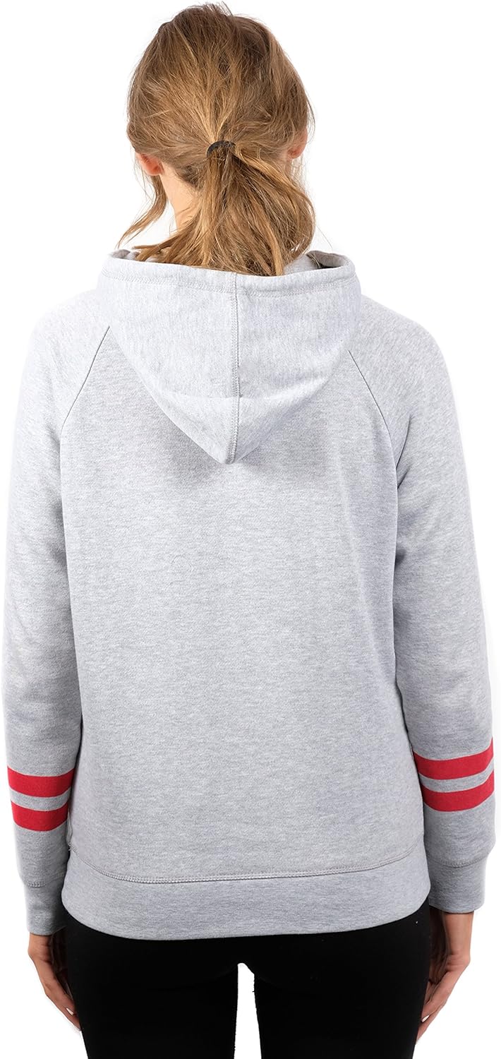 Thumbnail 1 de Ultra Game NBA women’s Soft Fleece Crop Top Pullover Hoodie