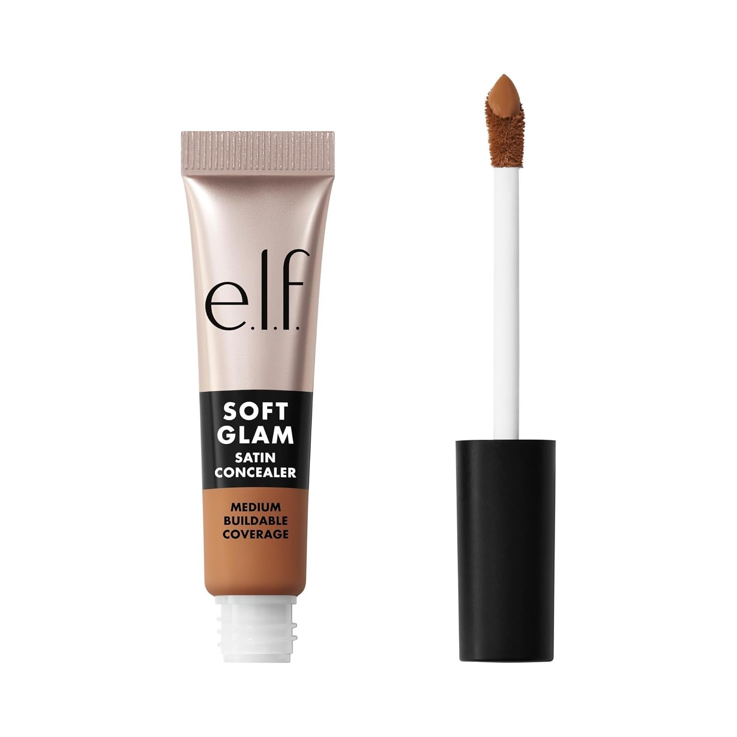 Detalle de e.l.f. Soft Glam Satin Concealer - mittlere Deckkraft, vegan, langanhaltend